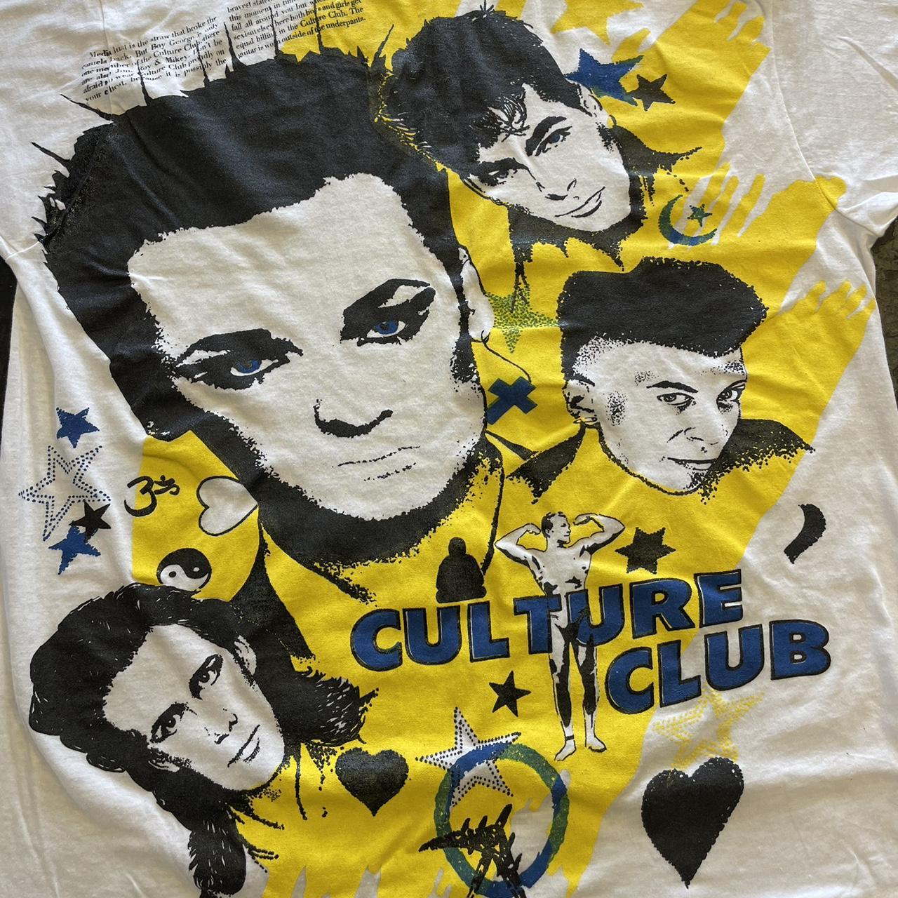 Vintage Culture Club shirt. Vintage 80s Boy Depop