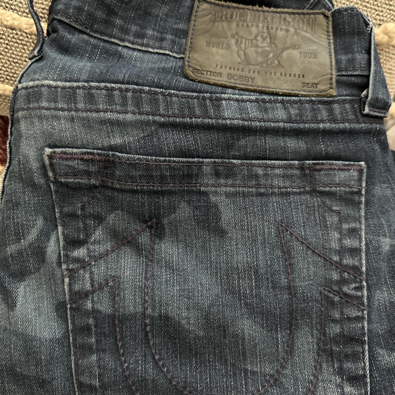 dark blue #truereligion mens jeans size 33. camo... - Depop
