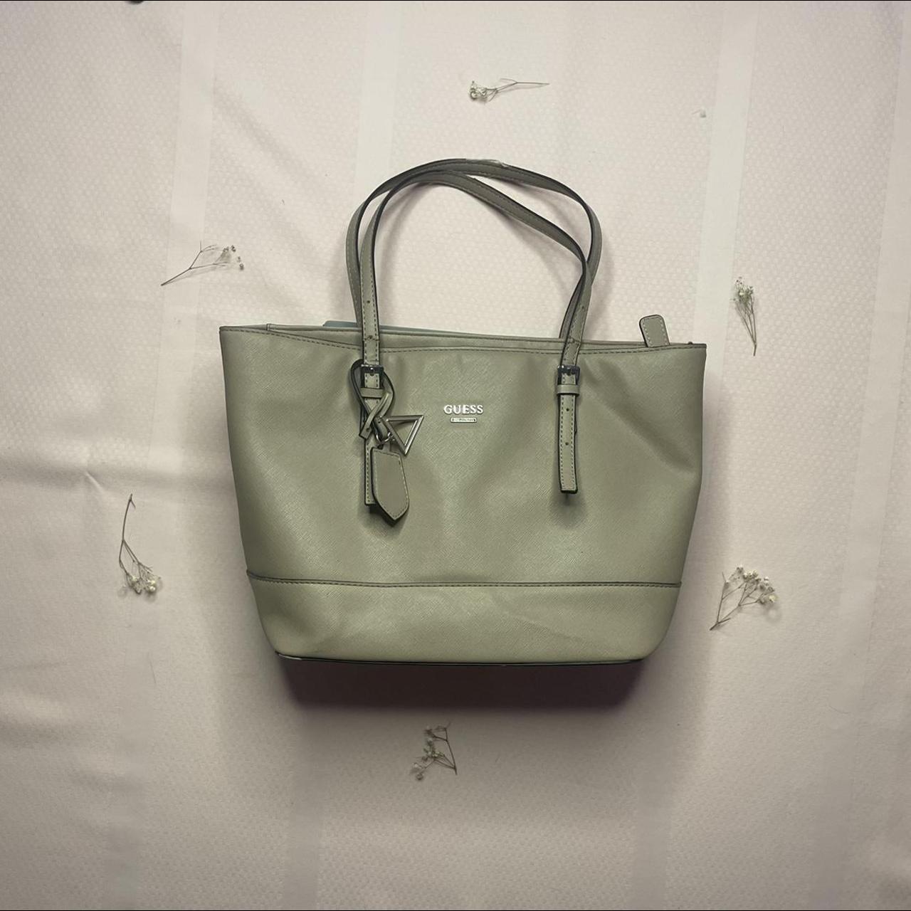 Beige guess sale purse