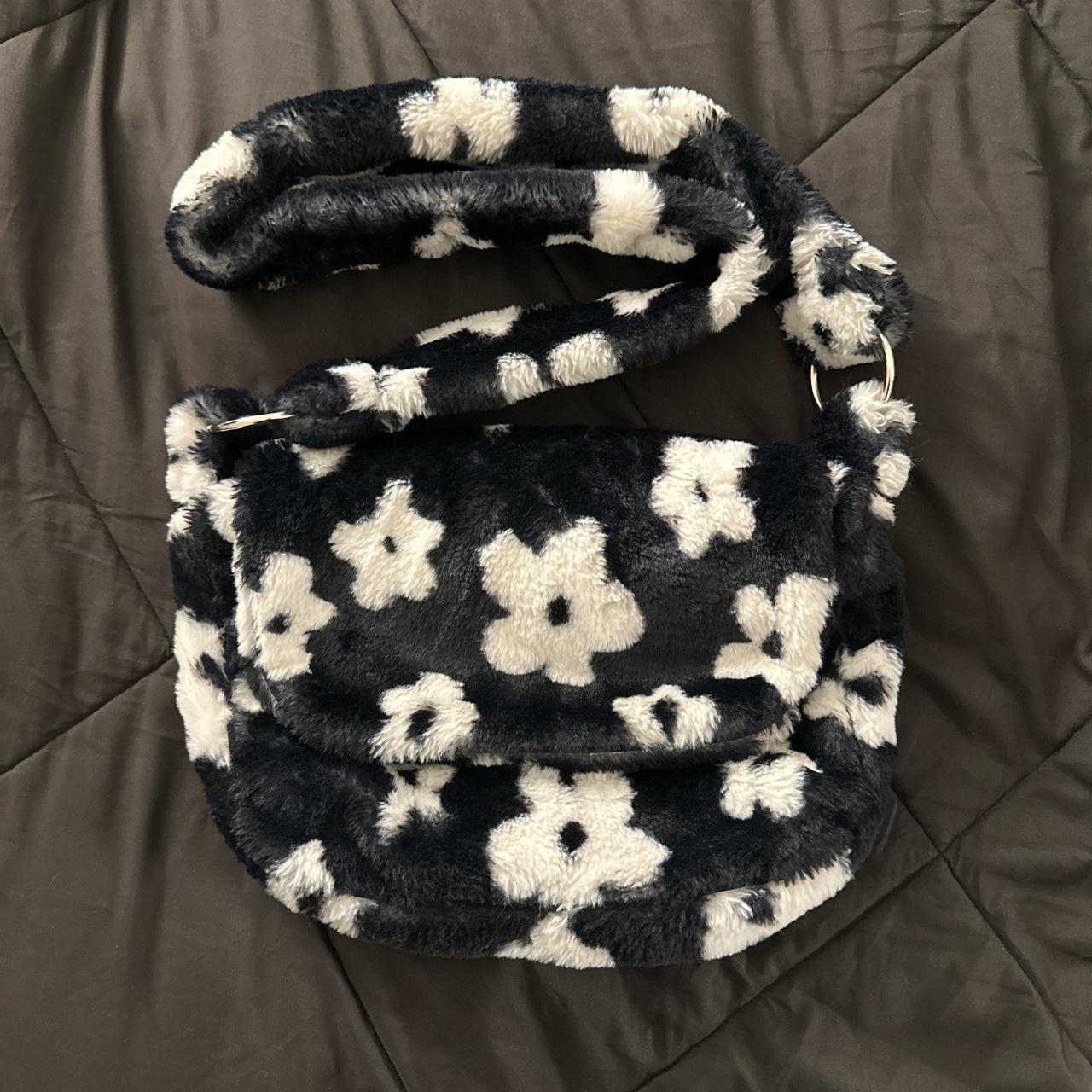 lolita jade fuzzy messenger bag 🖤 `retails... Depop