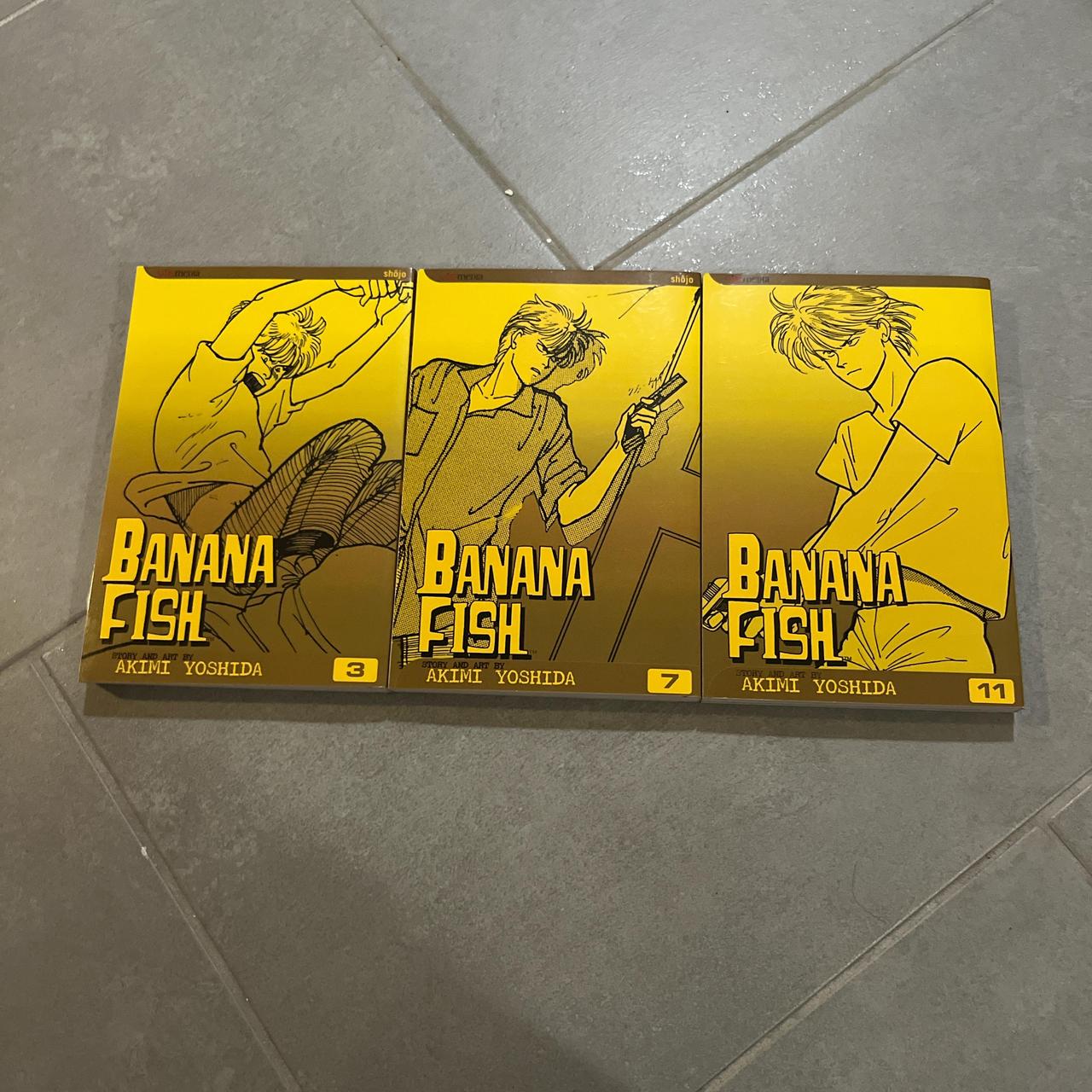 Banana Fish Volumes 3, 7, 11 Please message with me... Depop
