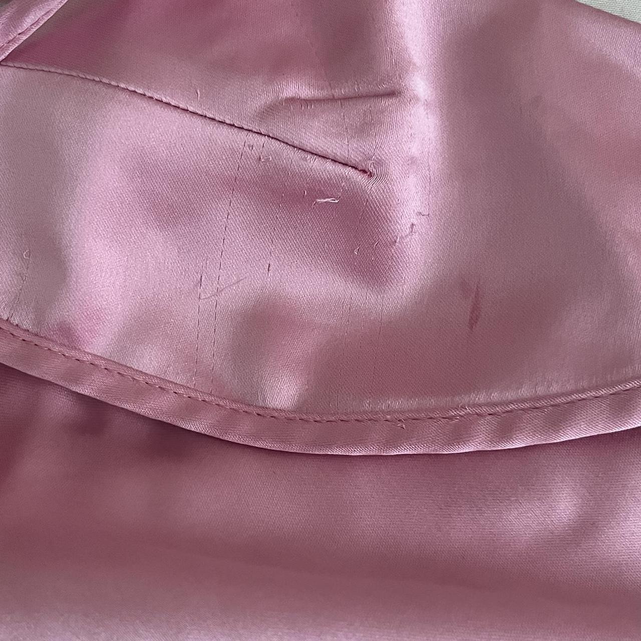 Viral Zara Satin dress in pink long length** 🚫🅿️ NO... - Depop