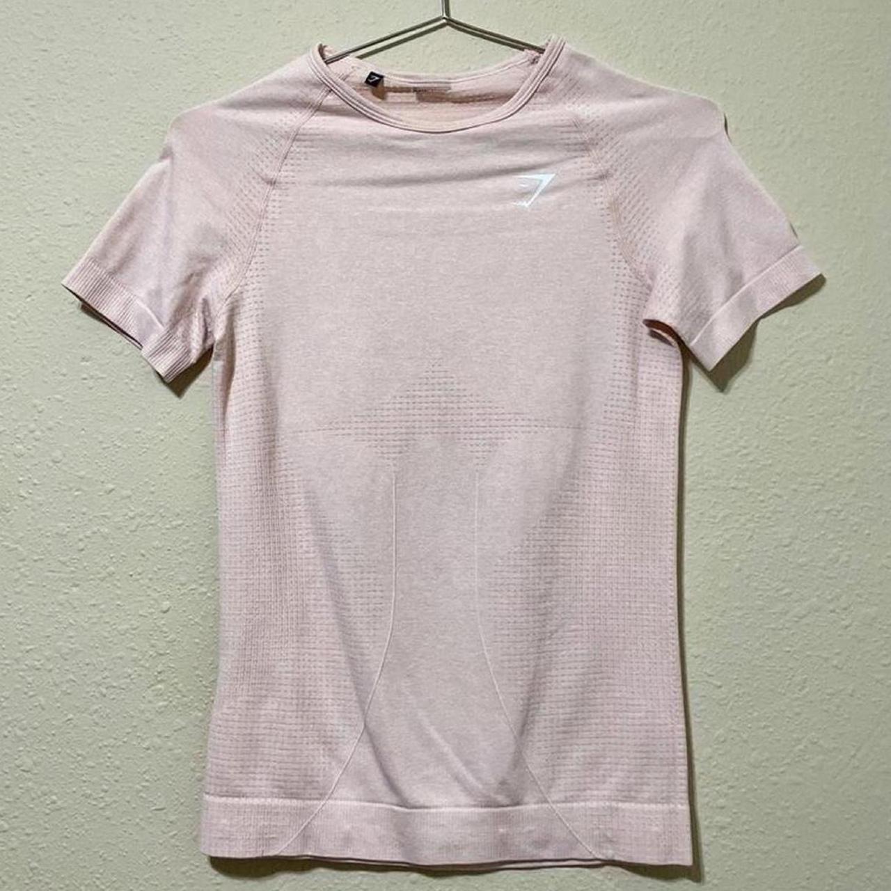 Gymshark Women's T-shirt Pink M – Gymshark Vital Seamless