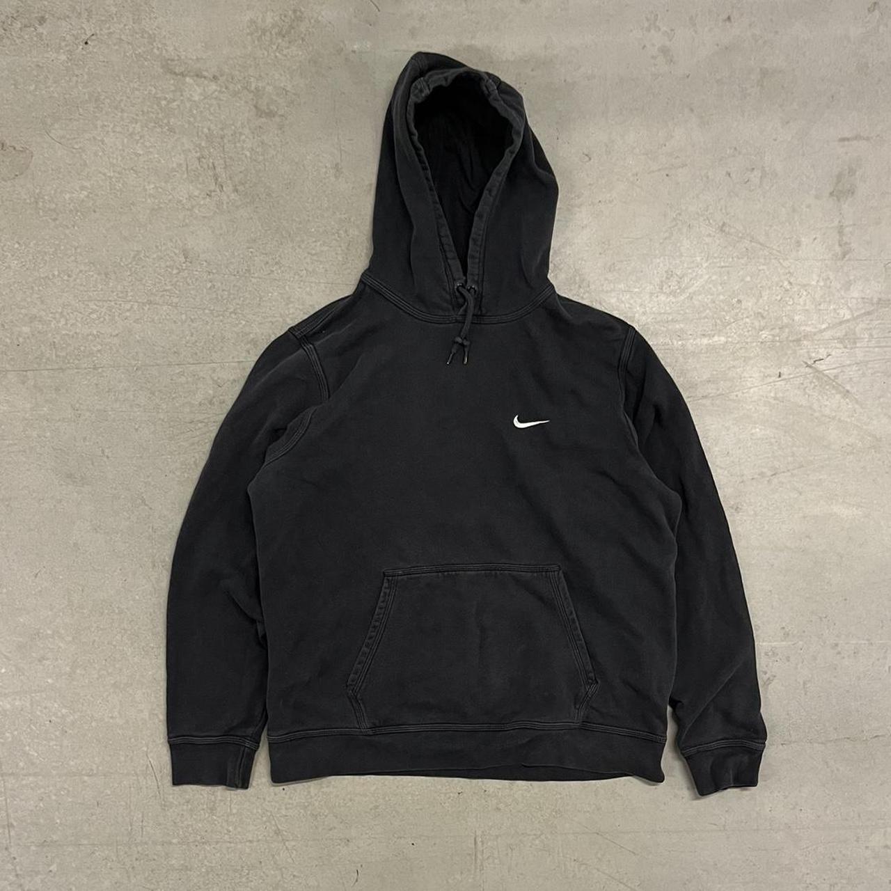 Nike Men's Black Hoodie | Depop