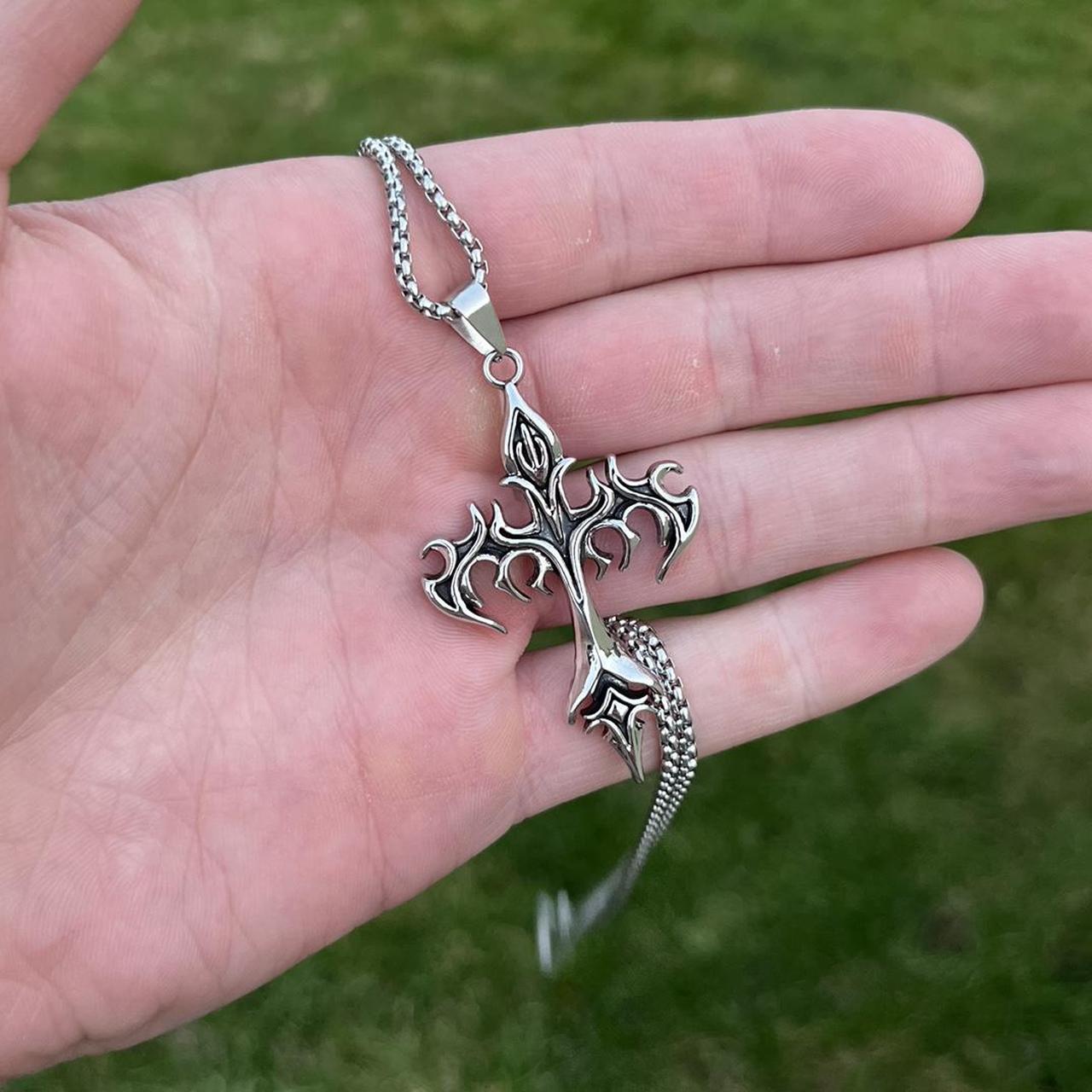 Vampire on sale cross necklace