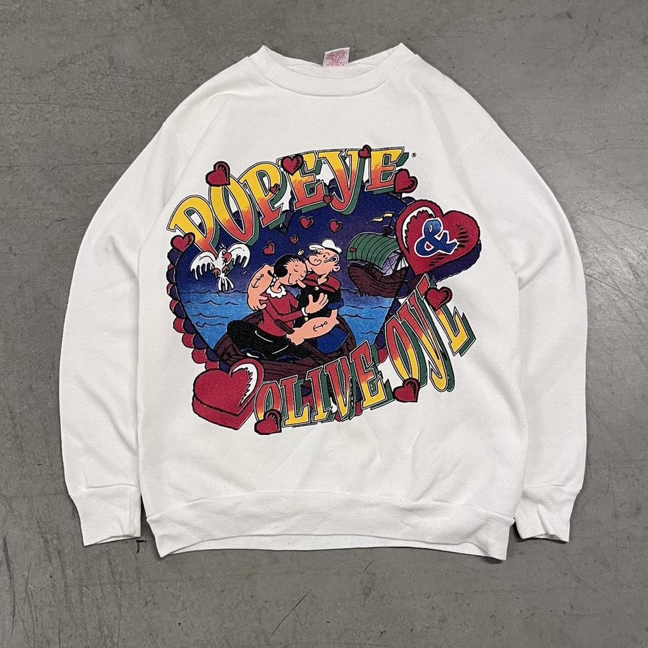 Men's Sweatshirt - White - M – Vintage 80s/90s po… - image 1