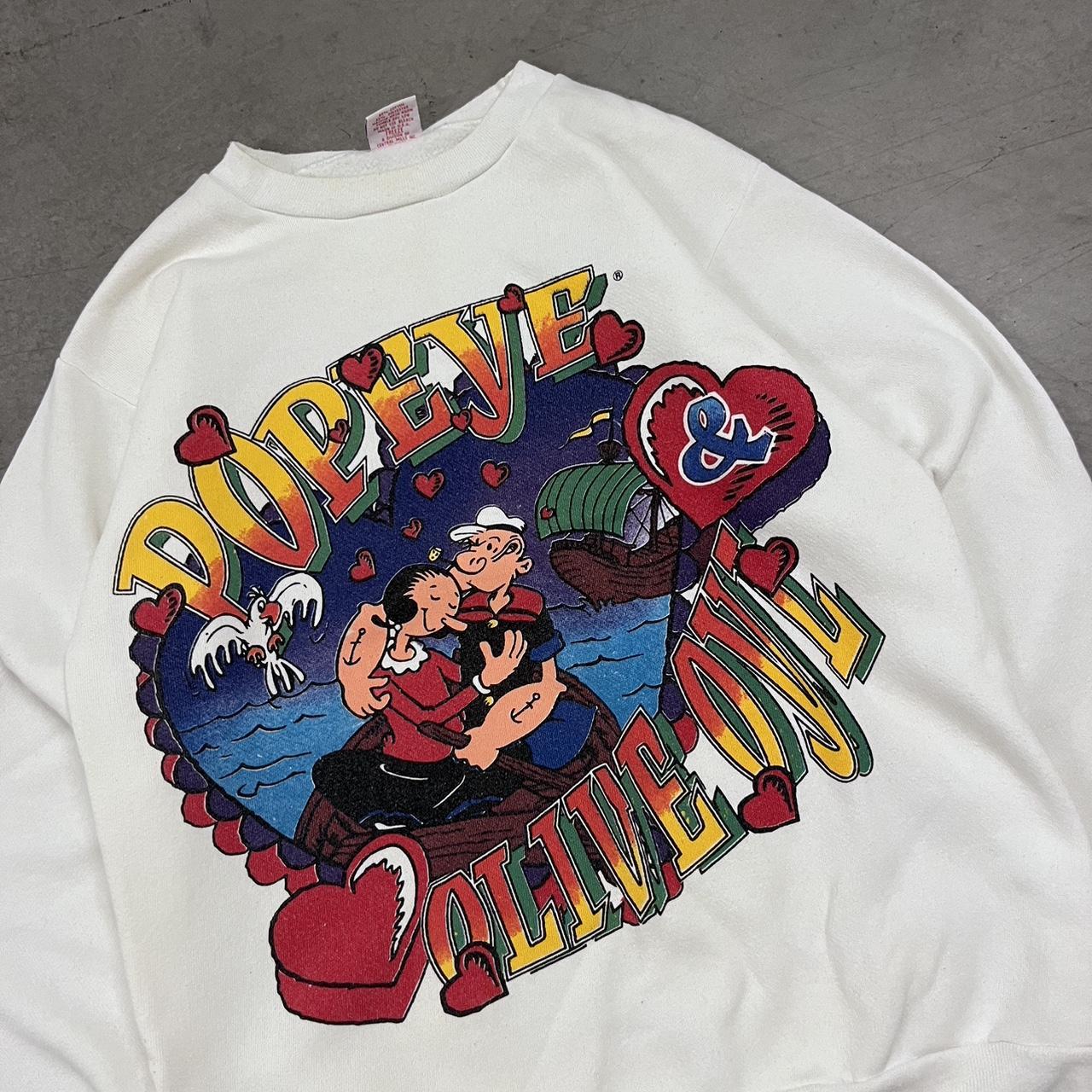 Men's Sweatshirt - White - M – Vintage 80s/90s po… - image 2
