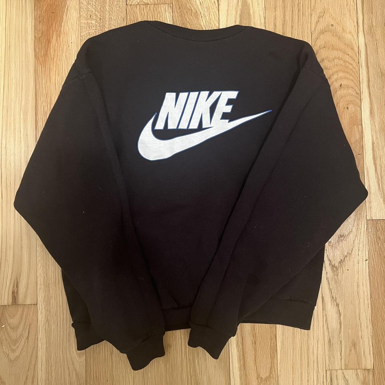 American Vintage Women's Black Sweatshirt | Depop