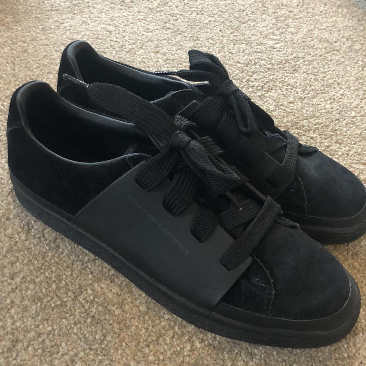 puma men's troop mid knit idp sneakers