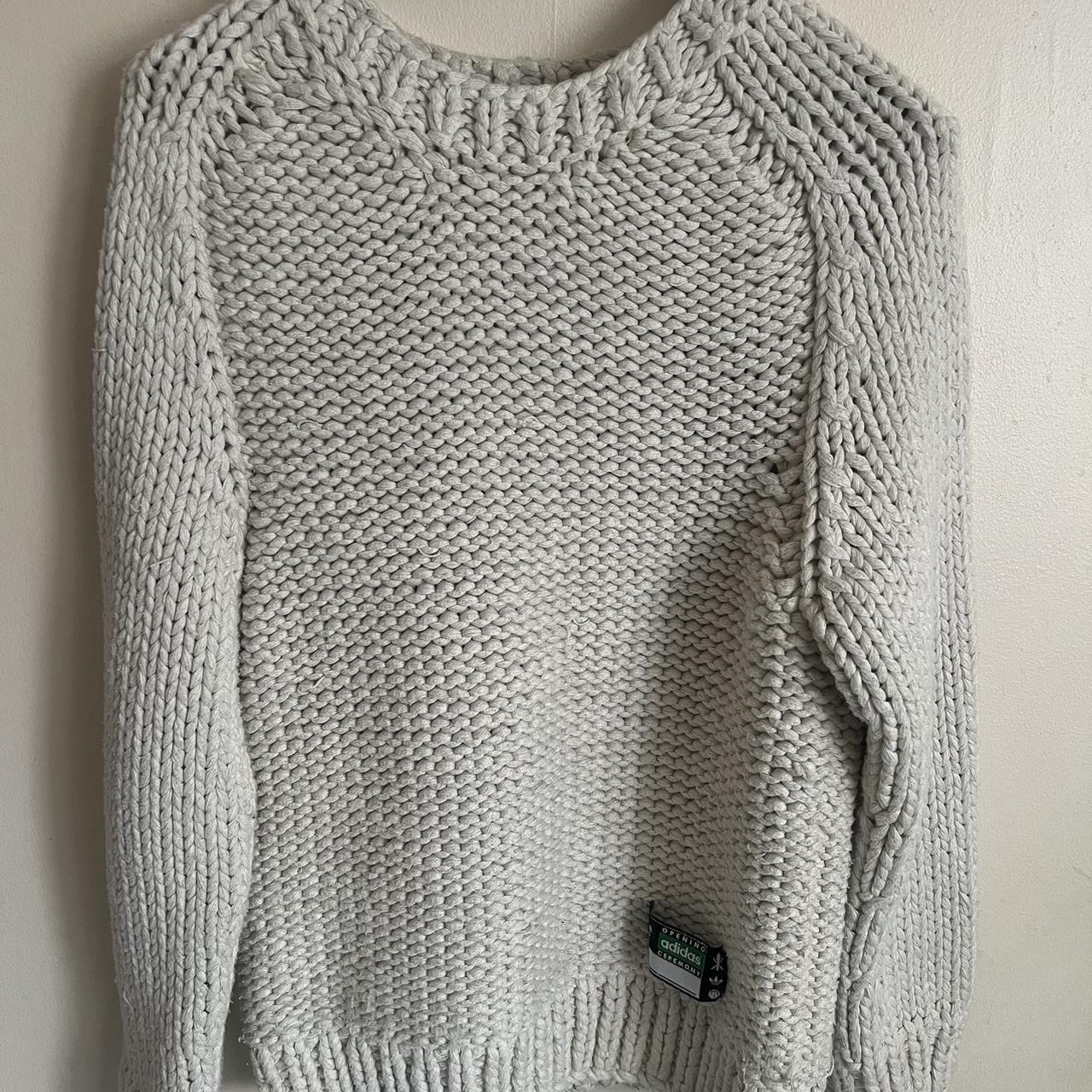 adidas opening ceremony v. heavy cable knit... - Depop