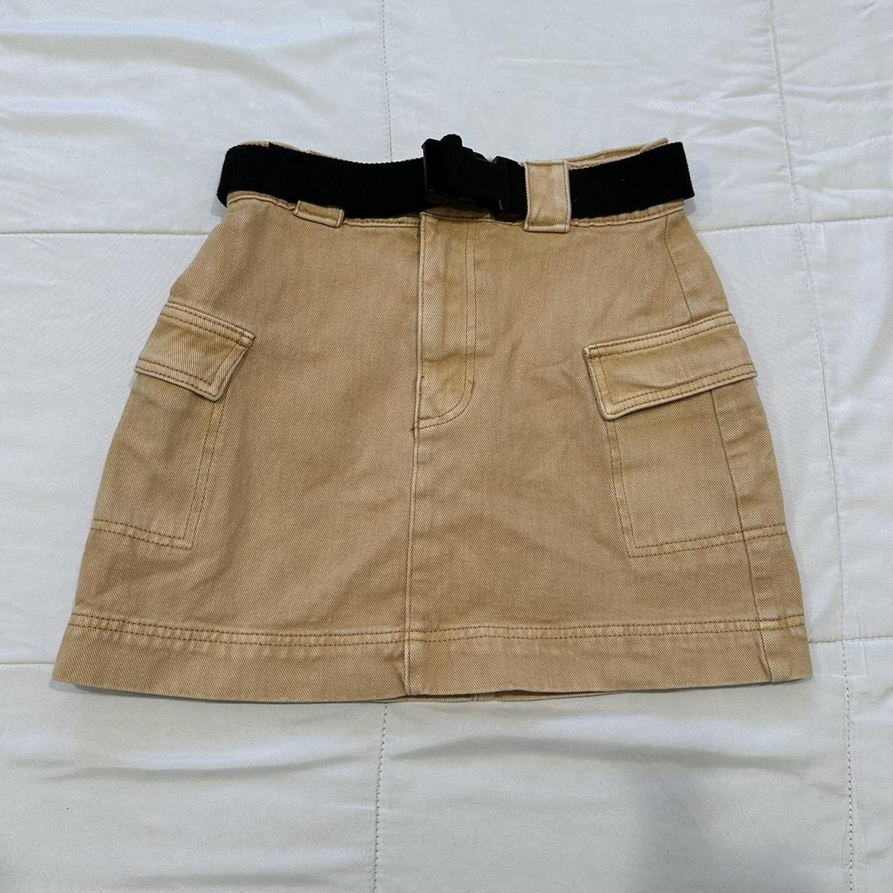 Khaki skirt womens 2019 best sale