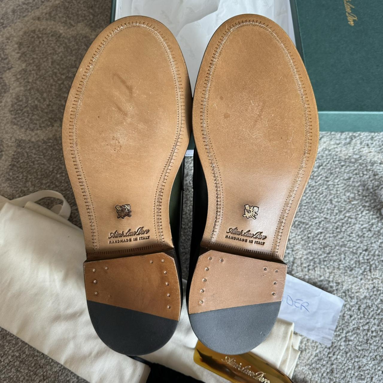 Aime Leon Dore Queens Crest green, cream and brown | Depop