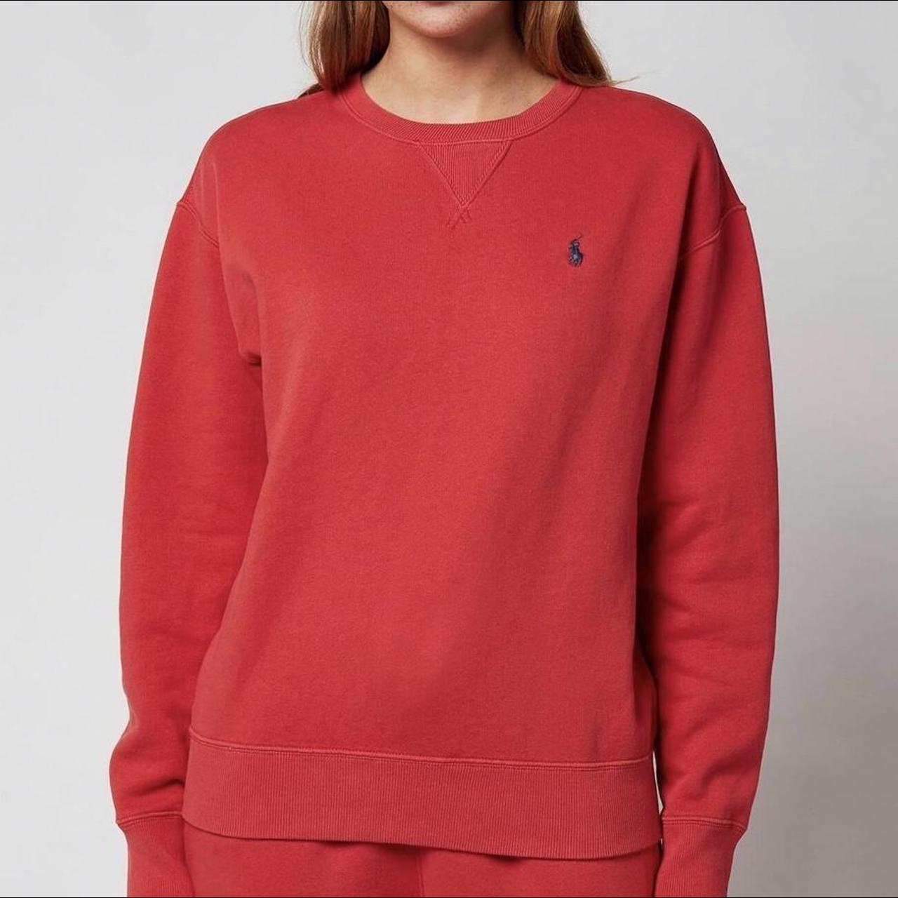 Authentic Polo Ralph Lauren Jumper ️ Red Free Depop 7504