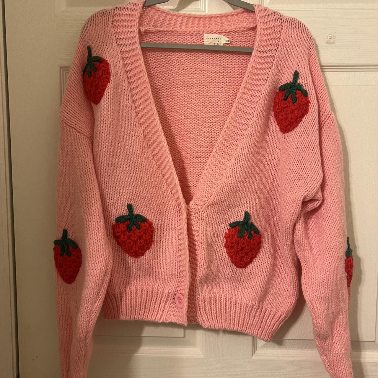 Adidas strawberry sale sweater