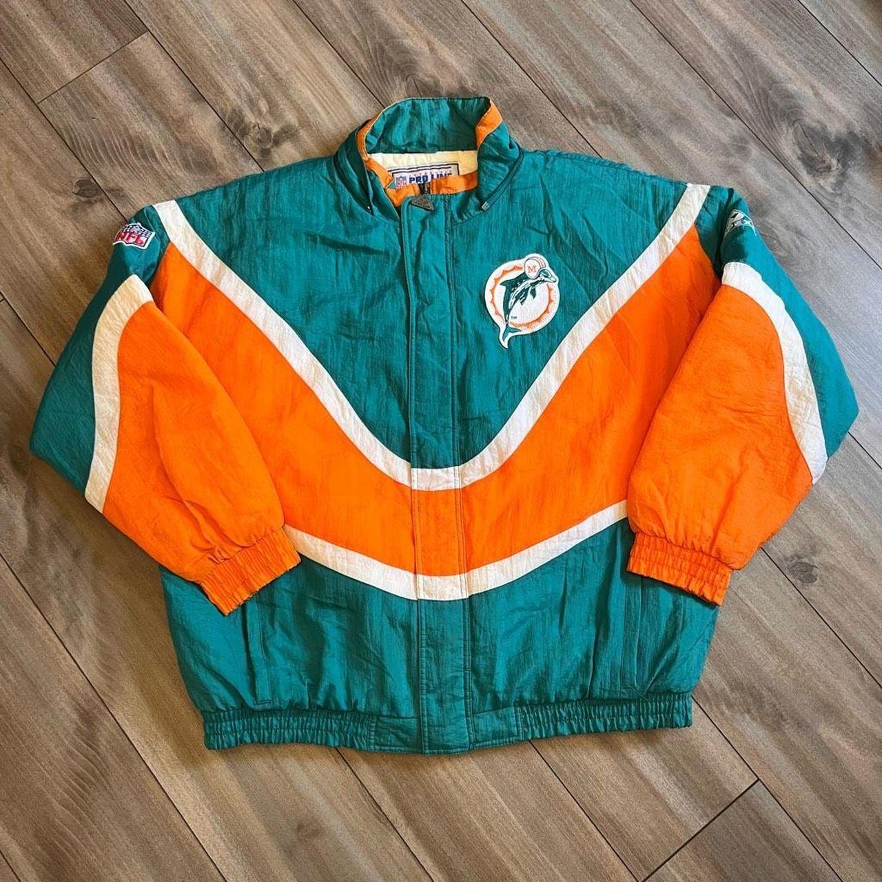 Miami Dolphins: 1990's Apex One Reverse Spellout Fullzip Jacket (L) –  National Vintage League Ltd.