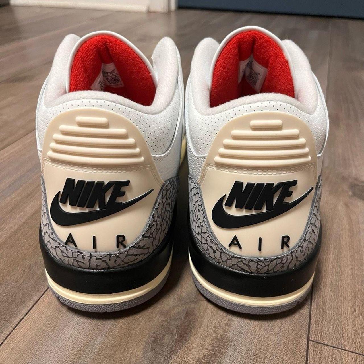 size 7 nike air jordan iii shoes