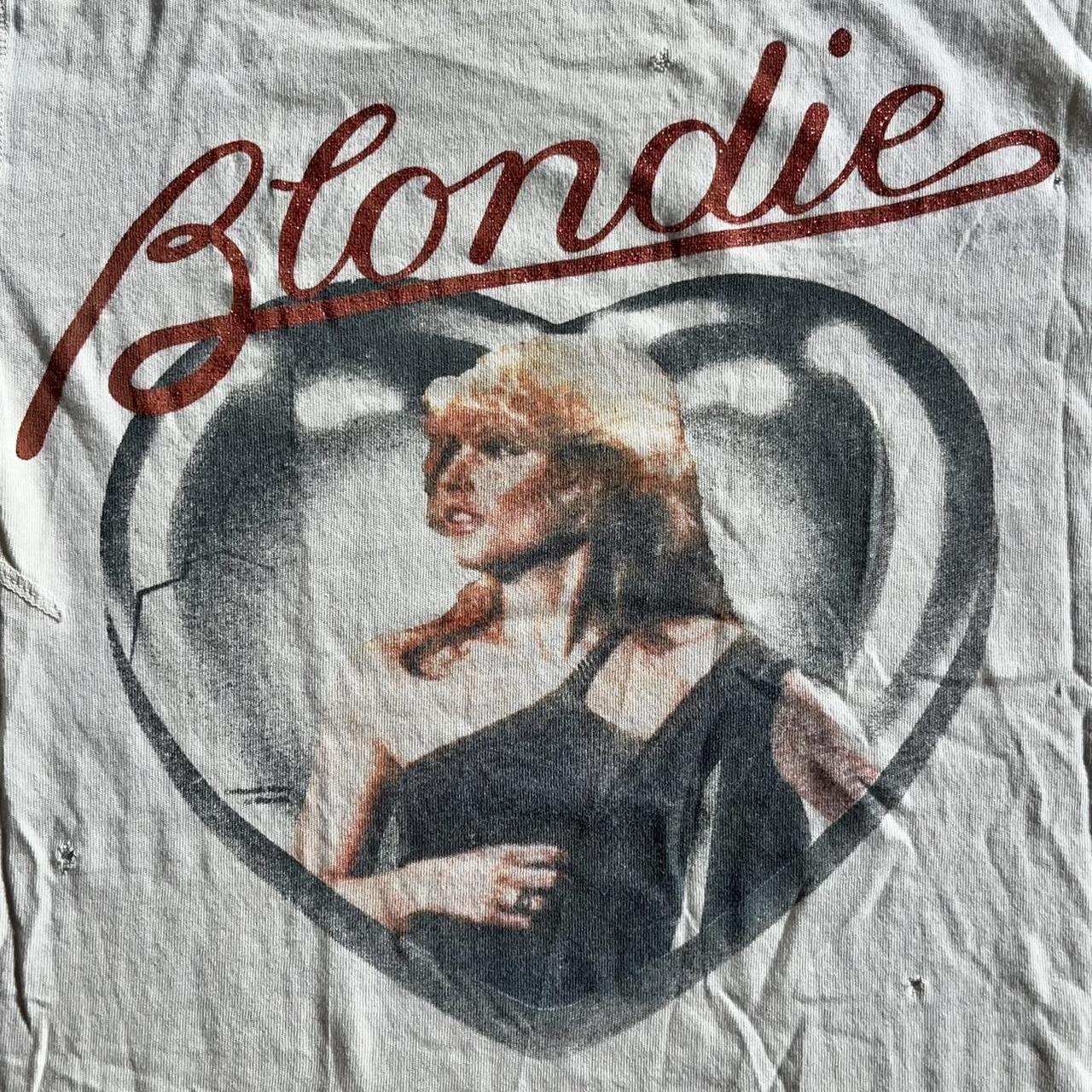 BLONDIE T Shirt MadeWorn Size XS Pit to pit:... - Depop