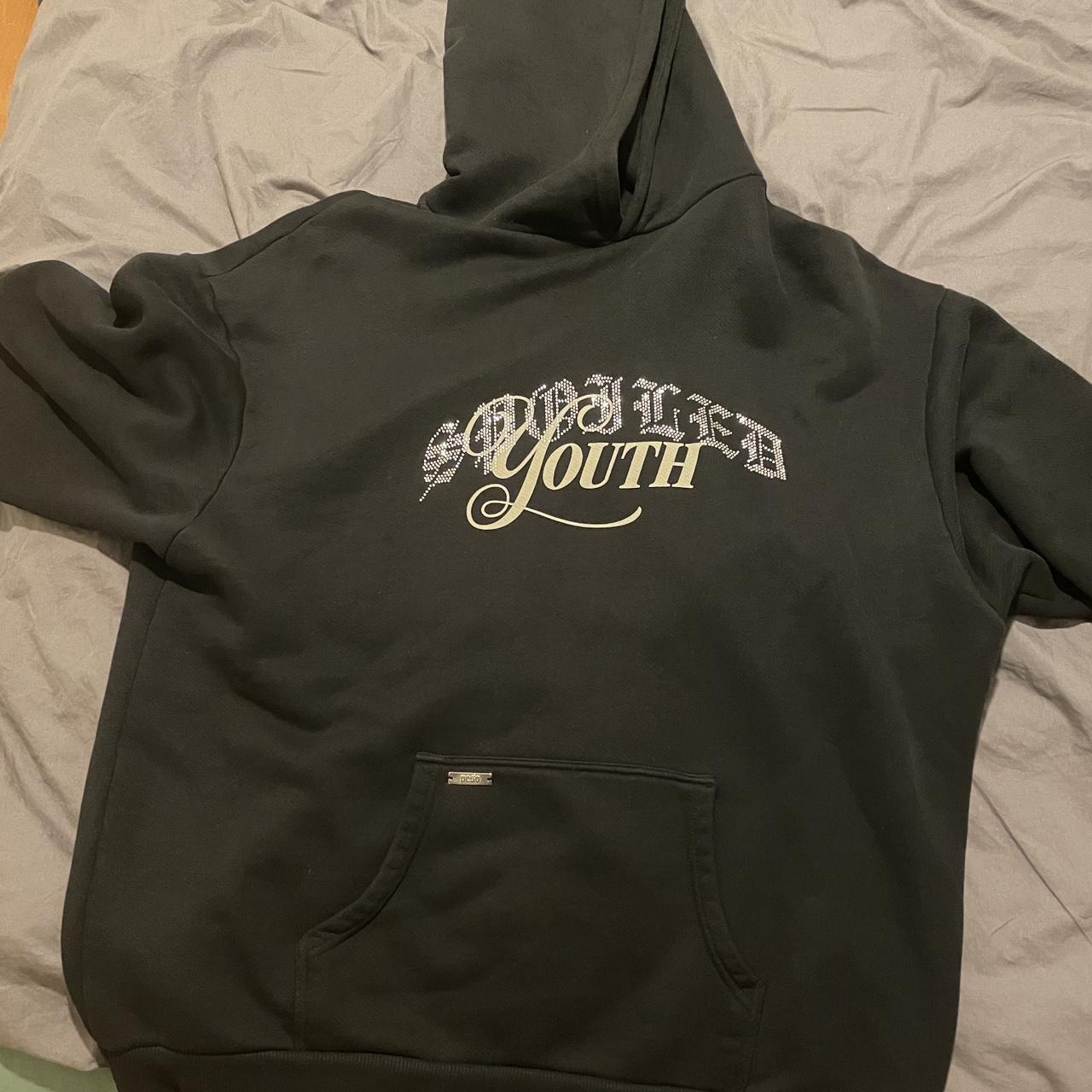 Peso Hoodie „Spoiled Youth“ Size L Depop - Main Image