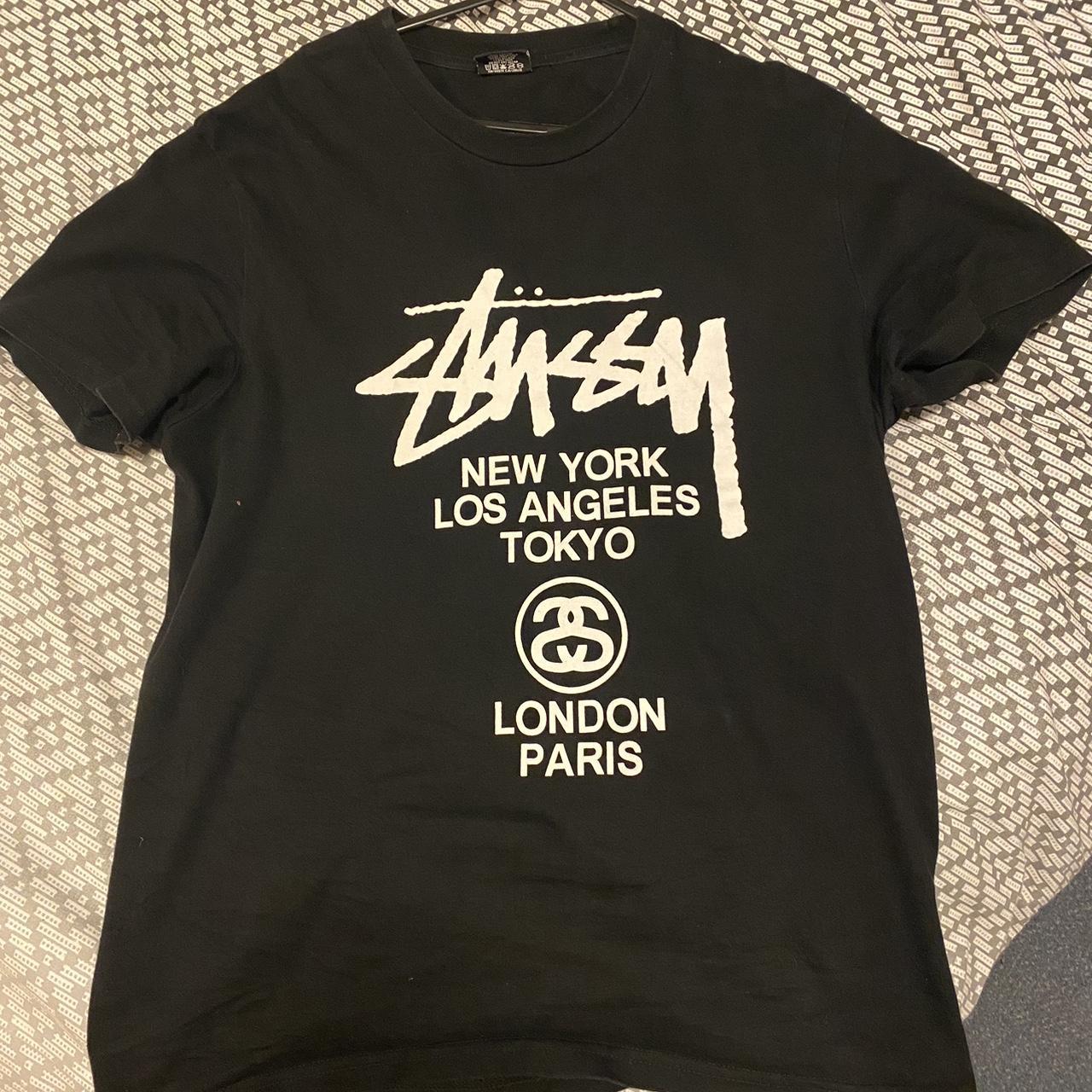 Stussy men’s T shirt Size: Large Only used a handful... - Depop