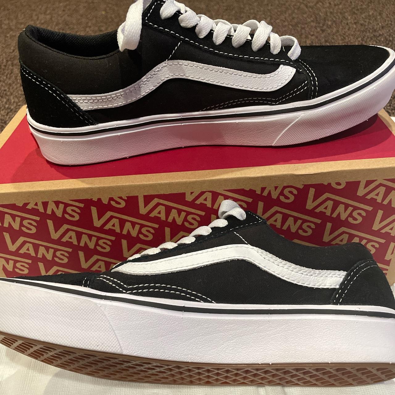 Vans Old Skool Comfy Cush Condition: Like New, scuff... - Depop