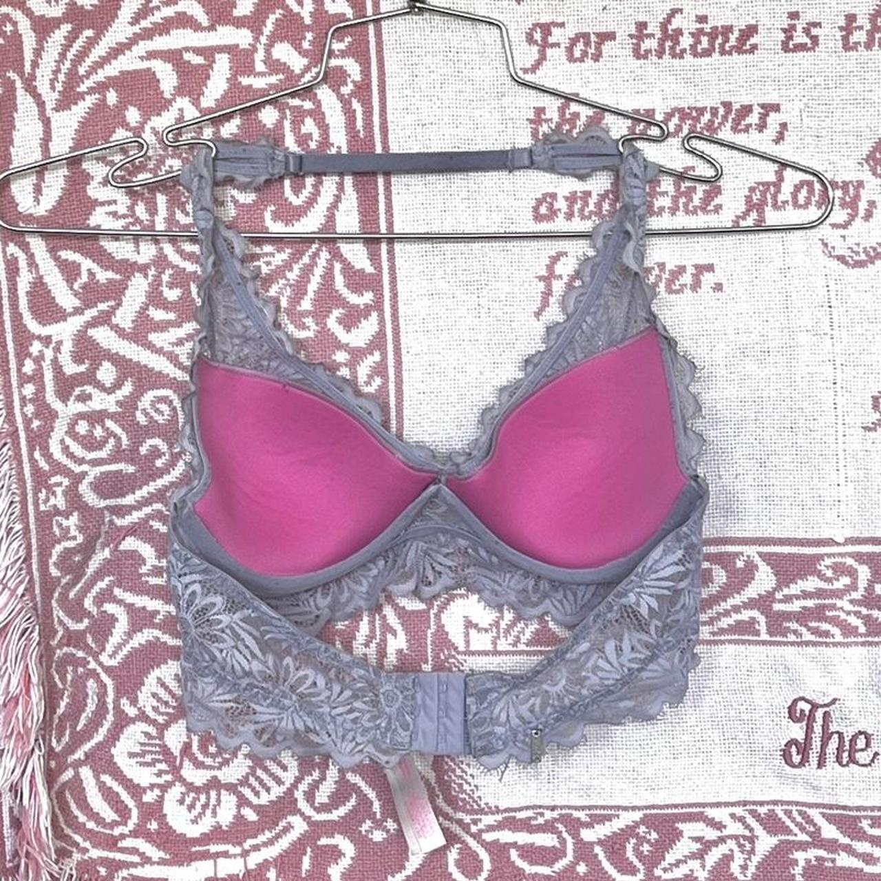 Pink/ Victoria Secret Lace Halter Bralette…