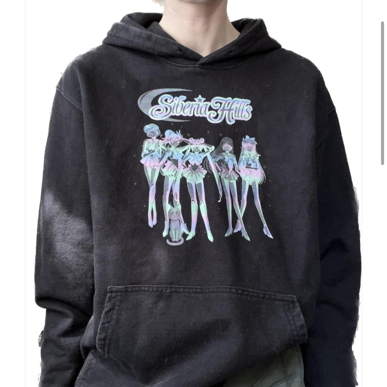 Holographic sailor moon discount hoodie