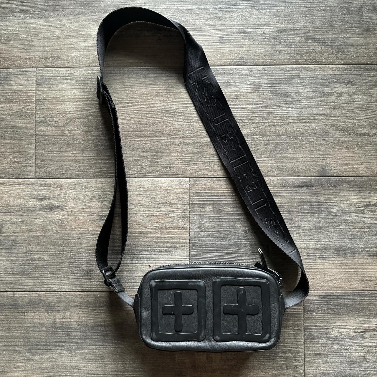 KSUBI BLACK CUBE BAG USED A COUPLE OF TIMES, GREAT... - Depop