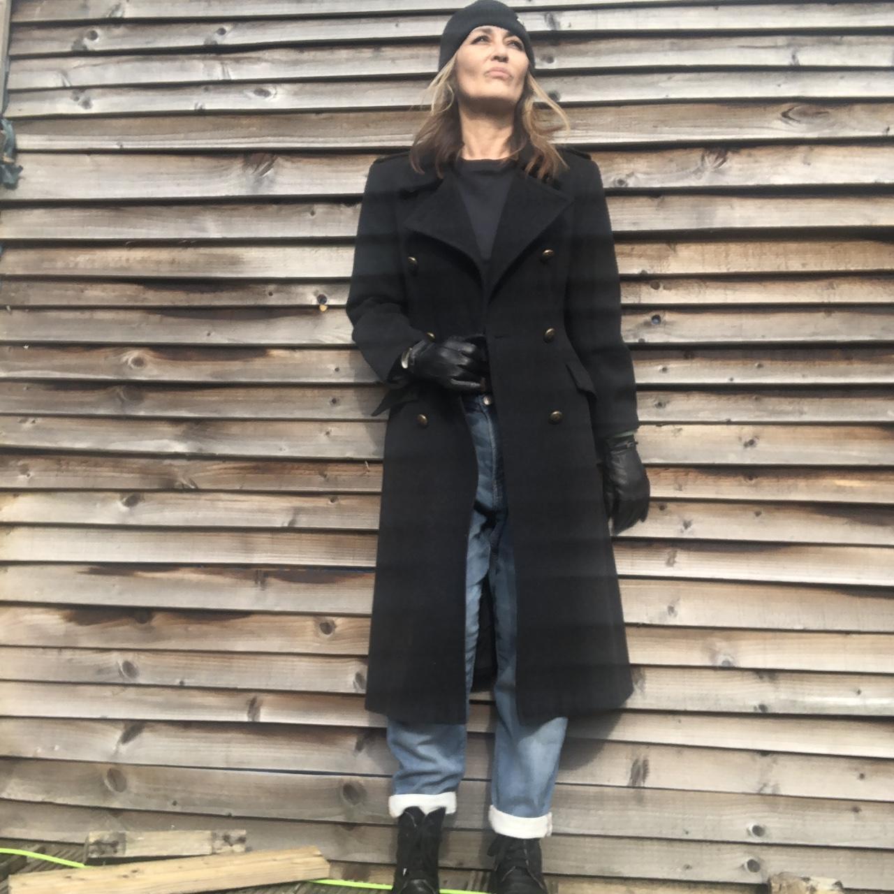 Next Women's Grey Coat Depop