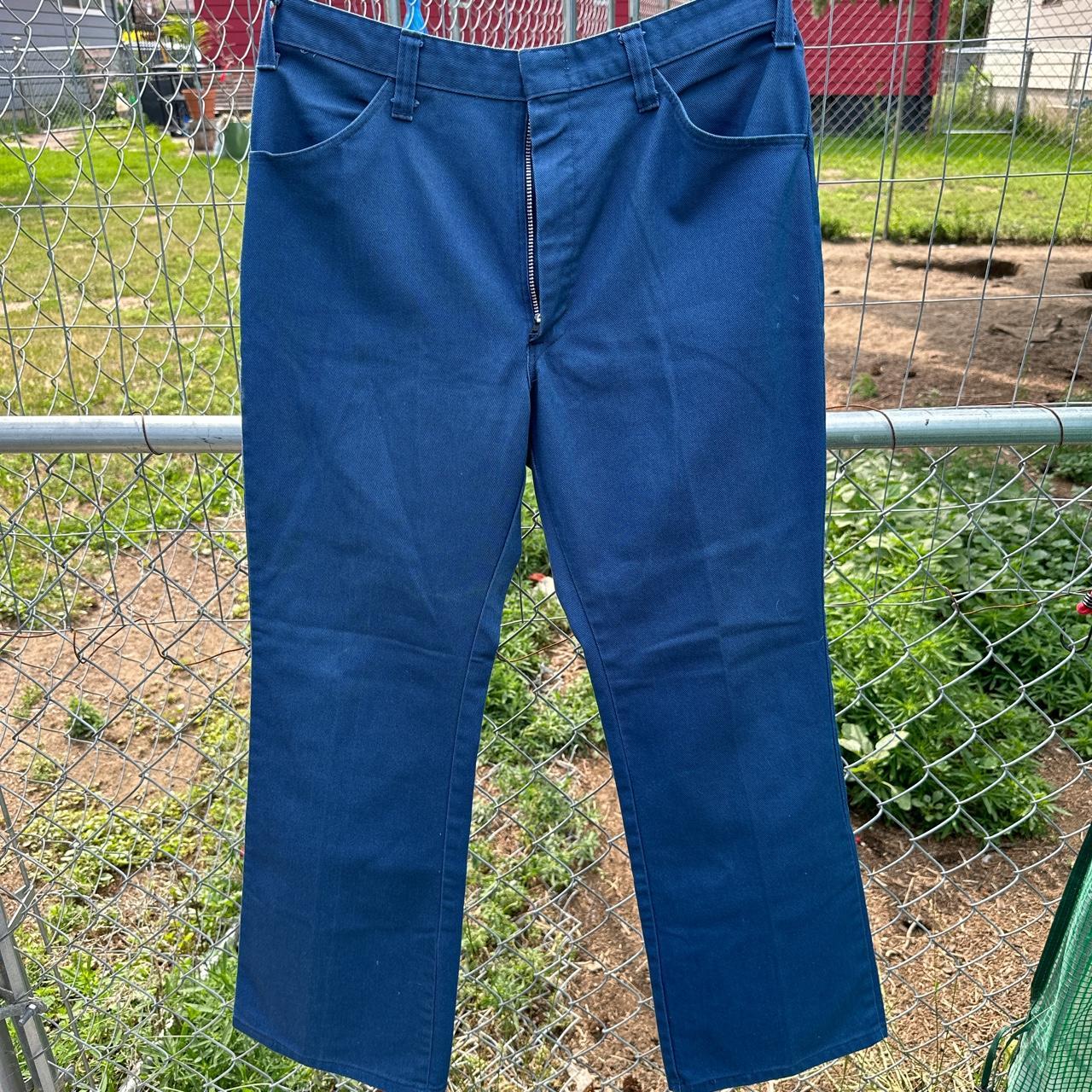 Vintage Dickies flare pants 34x30 Depop