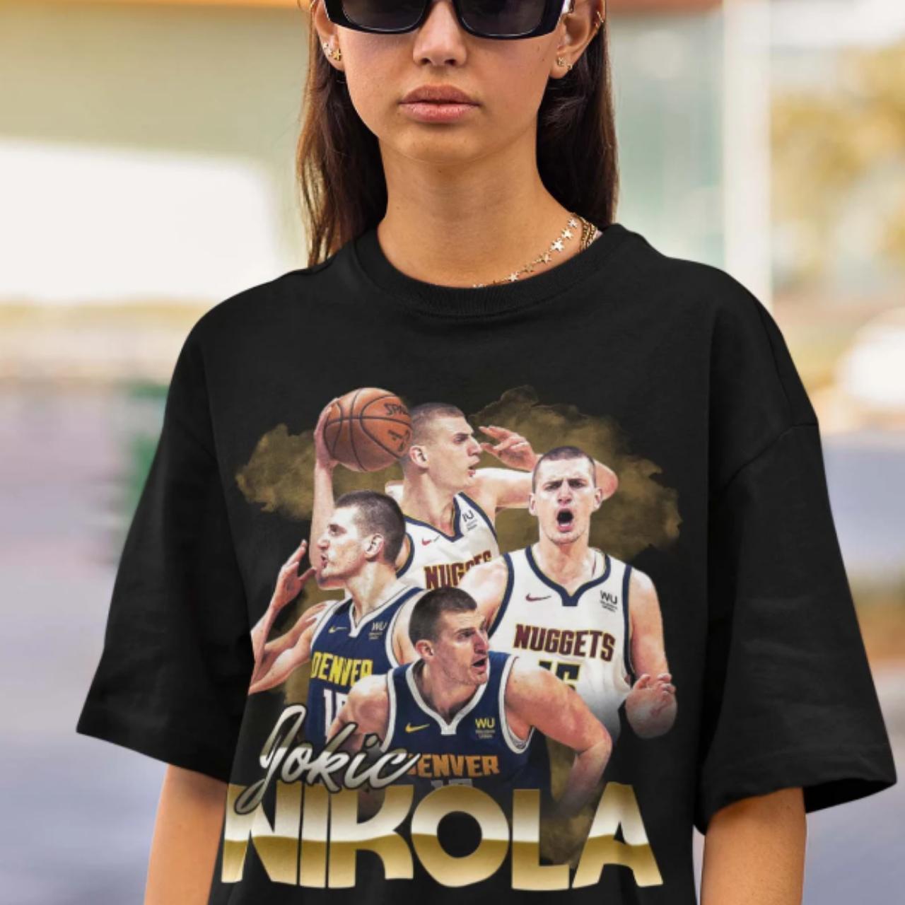 Jokic Nikola Tshirt Basketball Player MVP... - Depop