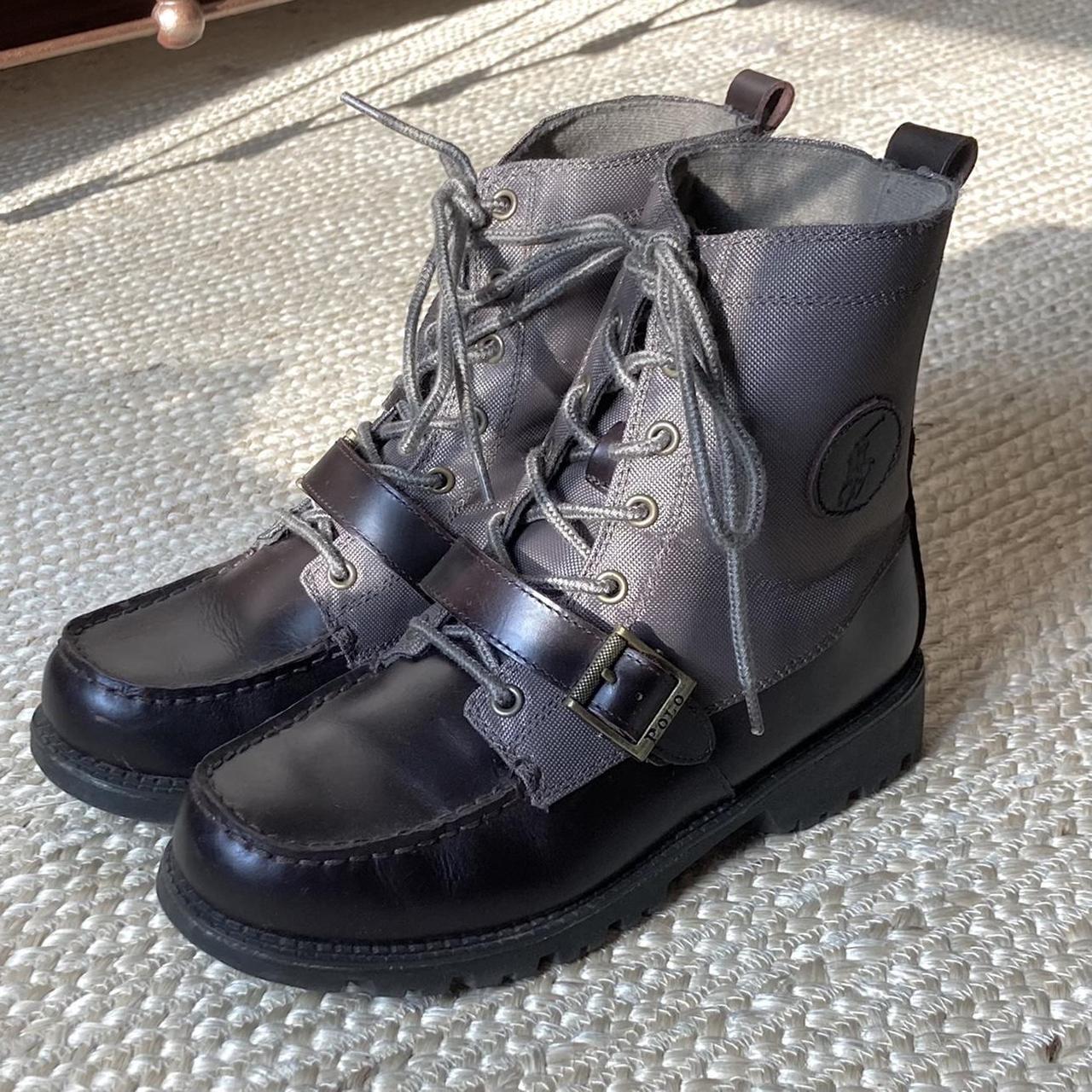 polo combat boots