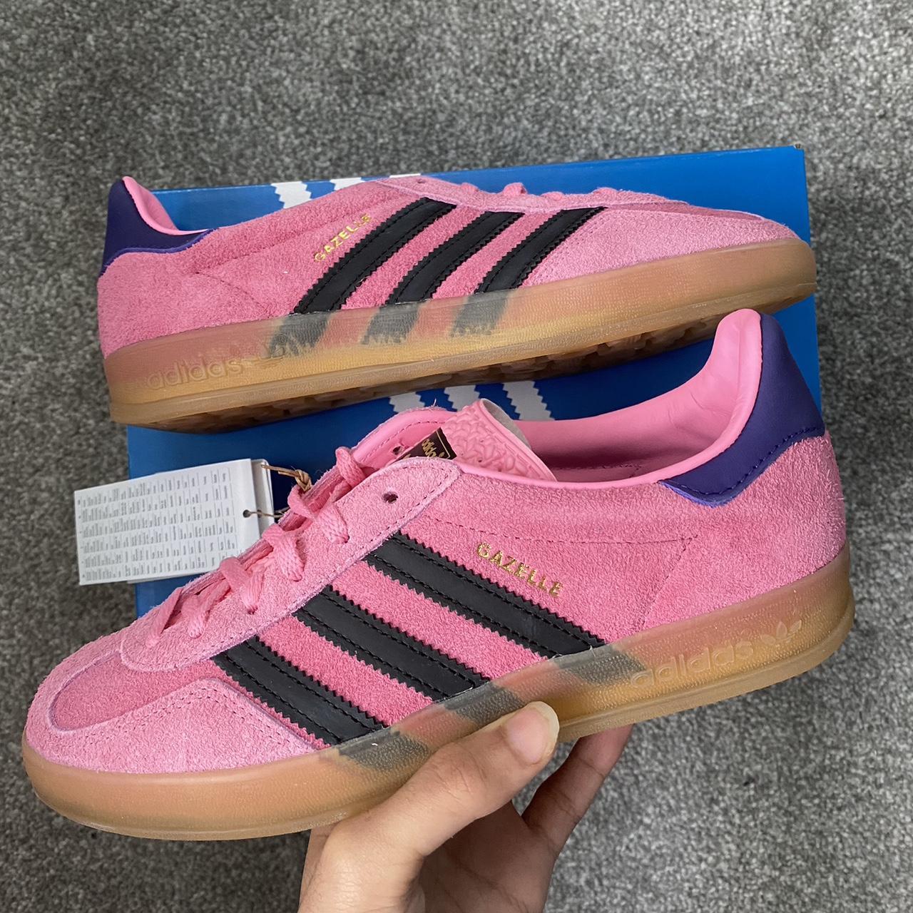 Adidas Gazelle Indoor Bliss Pink Purple - UK 6... - Depop