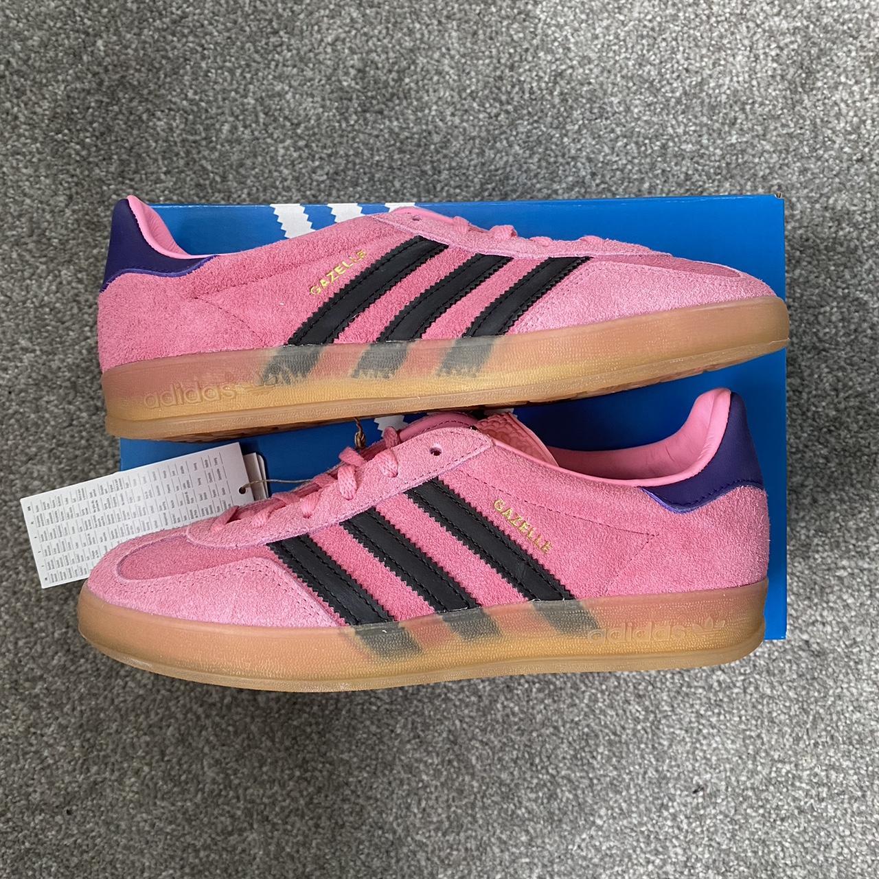 Adidas Gazelle Indoor Bliss Pink Purple - UK 6... - Depop