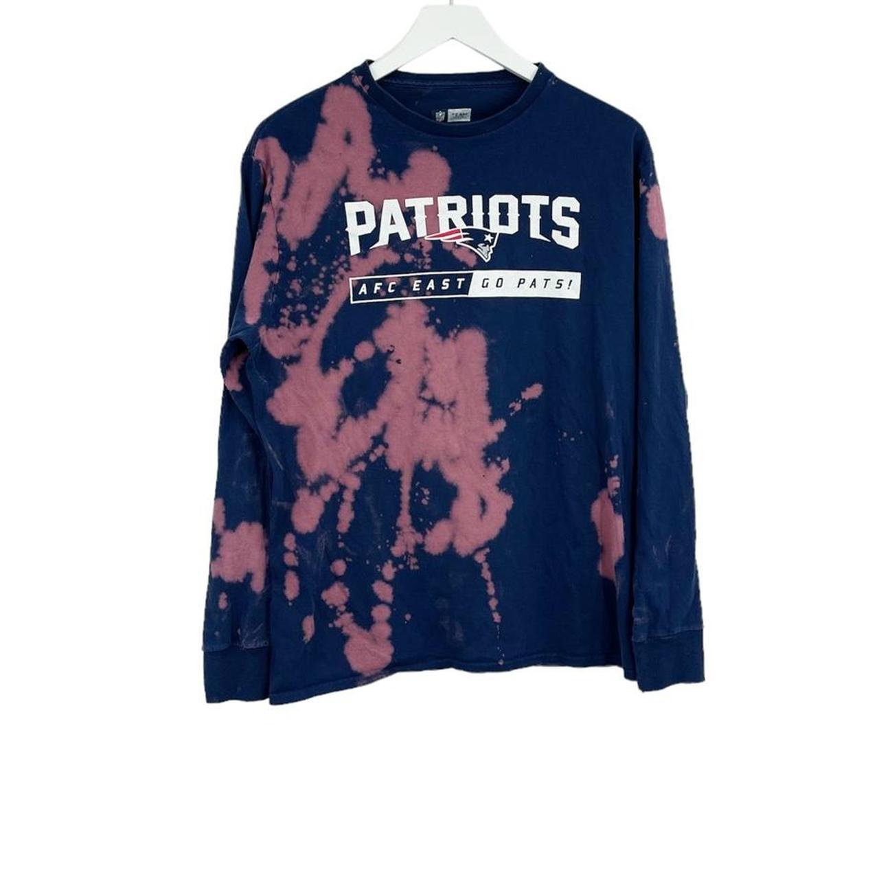 L Navy Patriots Long Sleeve