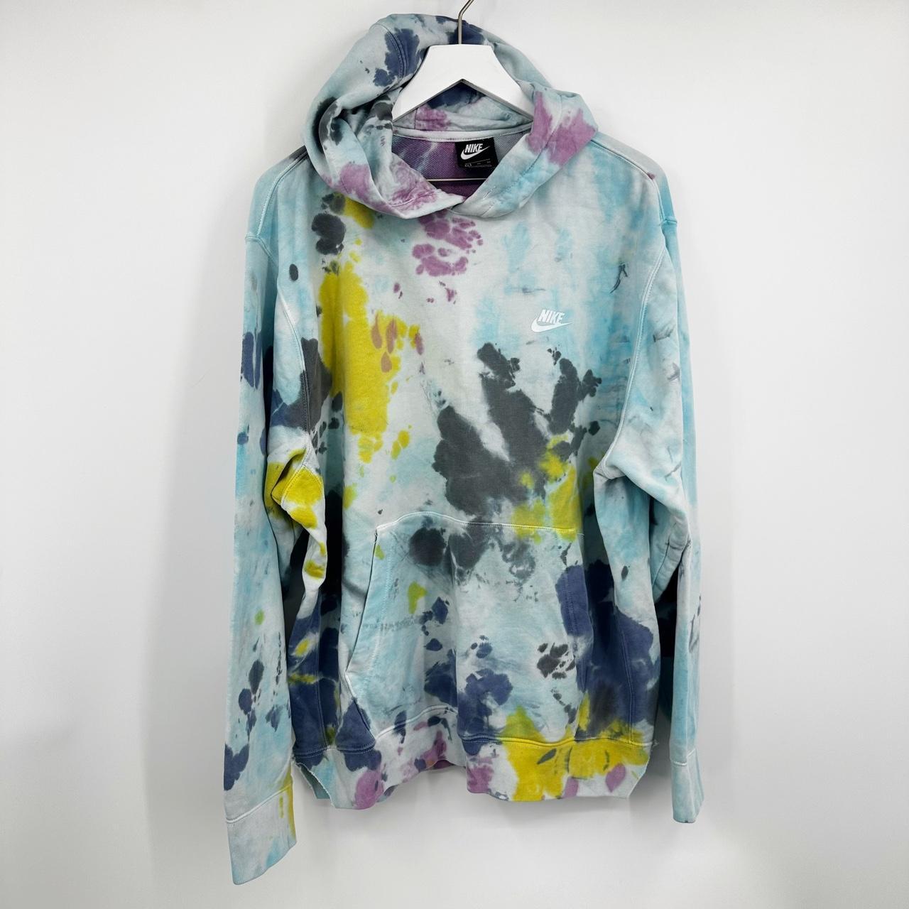 mens nike tie dye hoodie