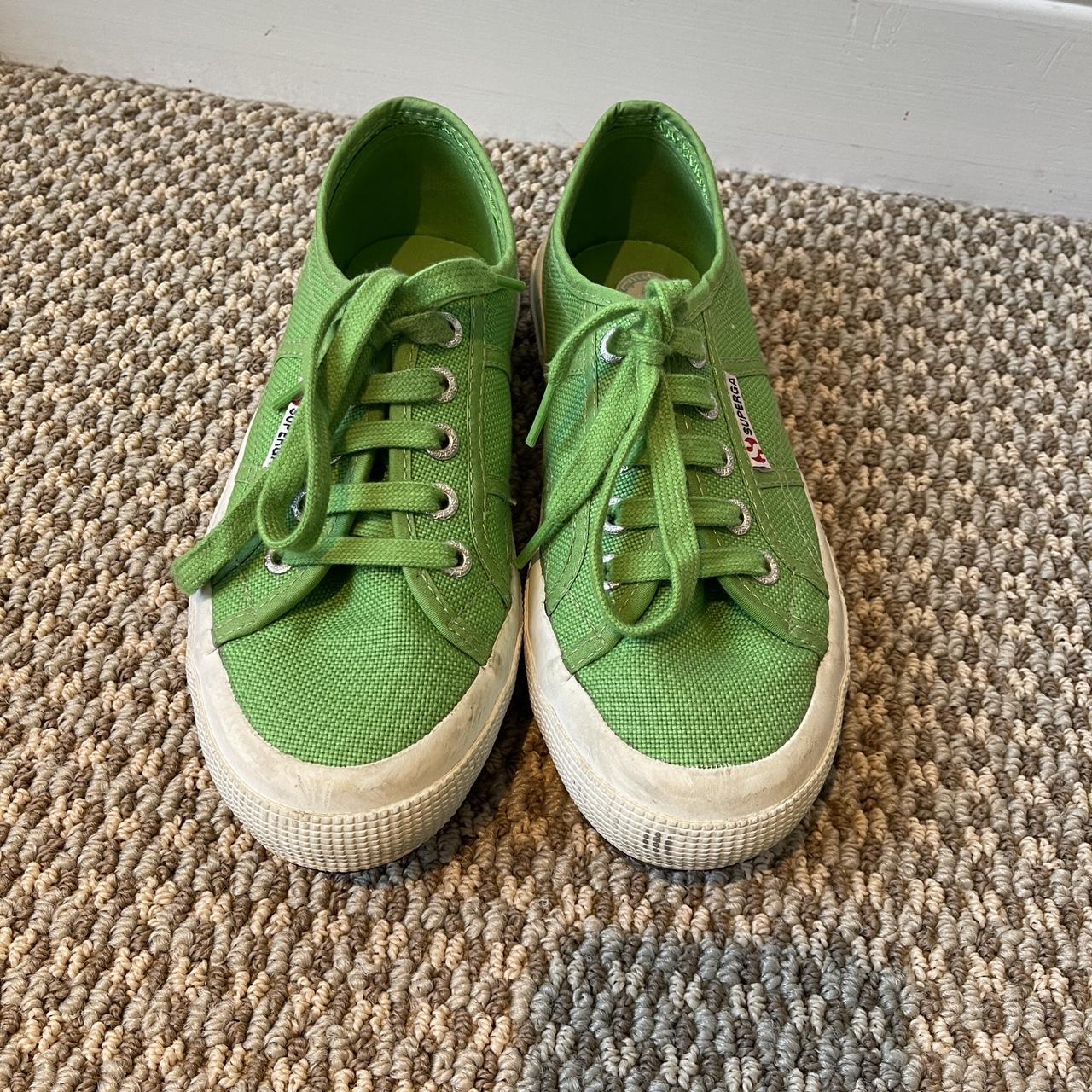 Superga shoes green on sale