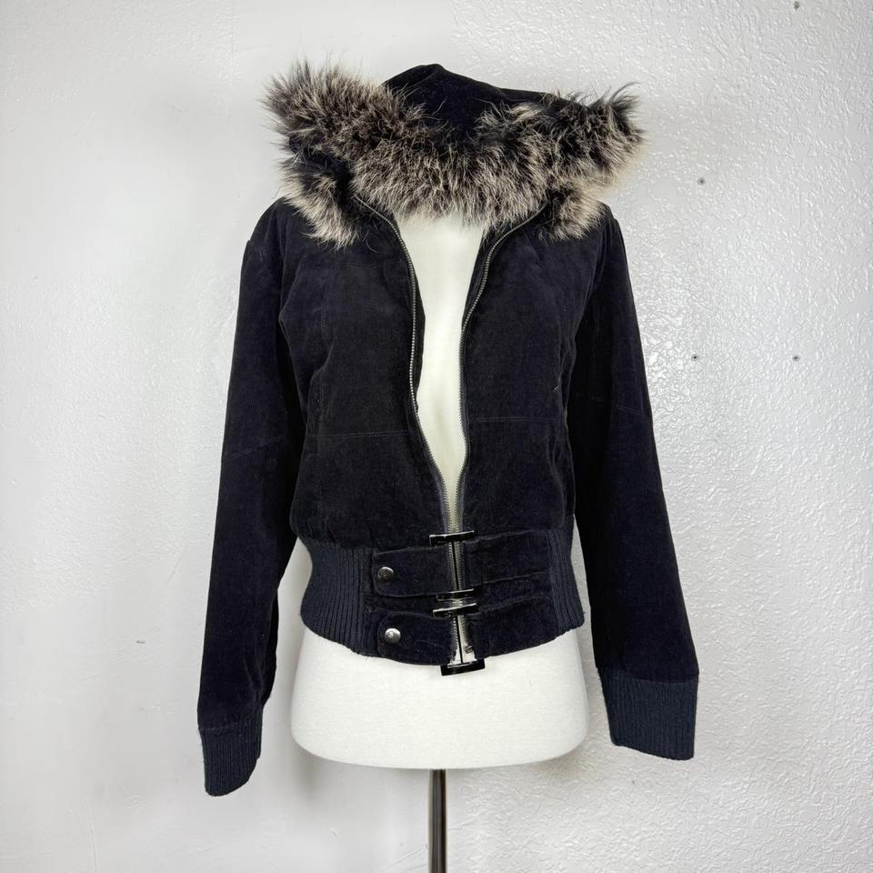 rare FUGA fur jacket 平成 y2k Fuga Lightly-Waxed Double Zipper Layer Fur Jacket – FOULMANNERED