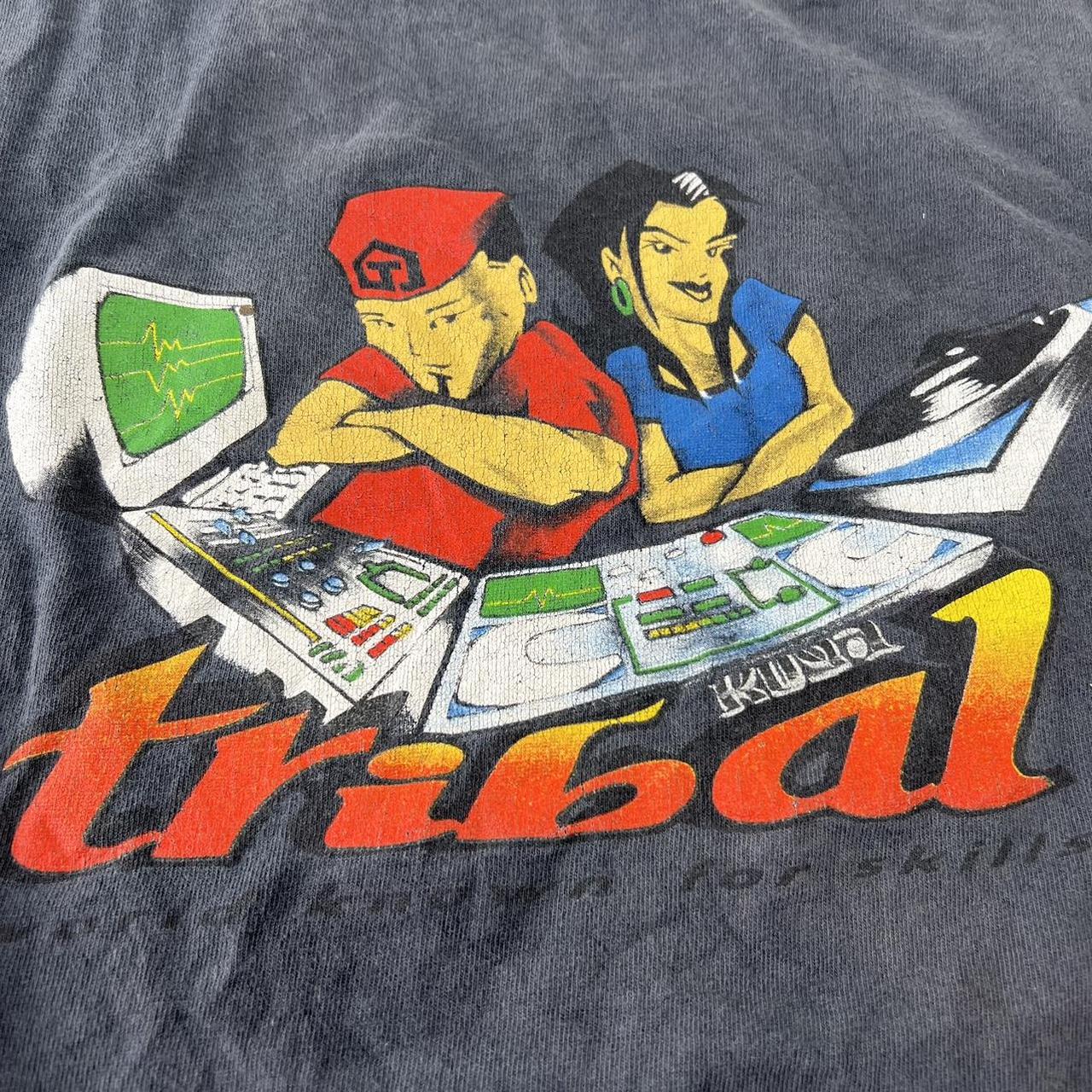 【TRIBAL】レガシー　ポスター VINTAGE TRIBAL GEAR STREETWEAR GRAPHIC T SHIRT | Depop
