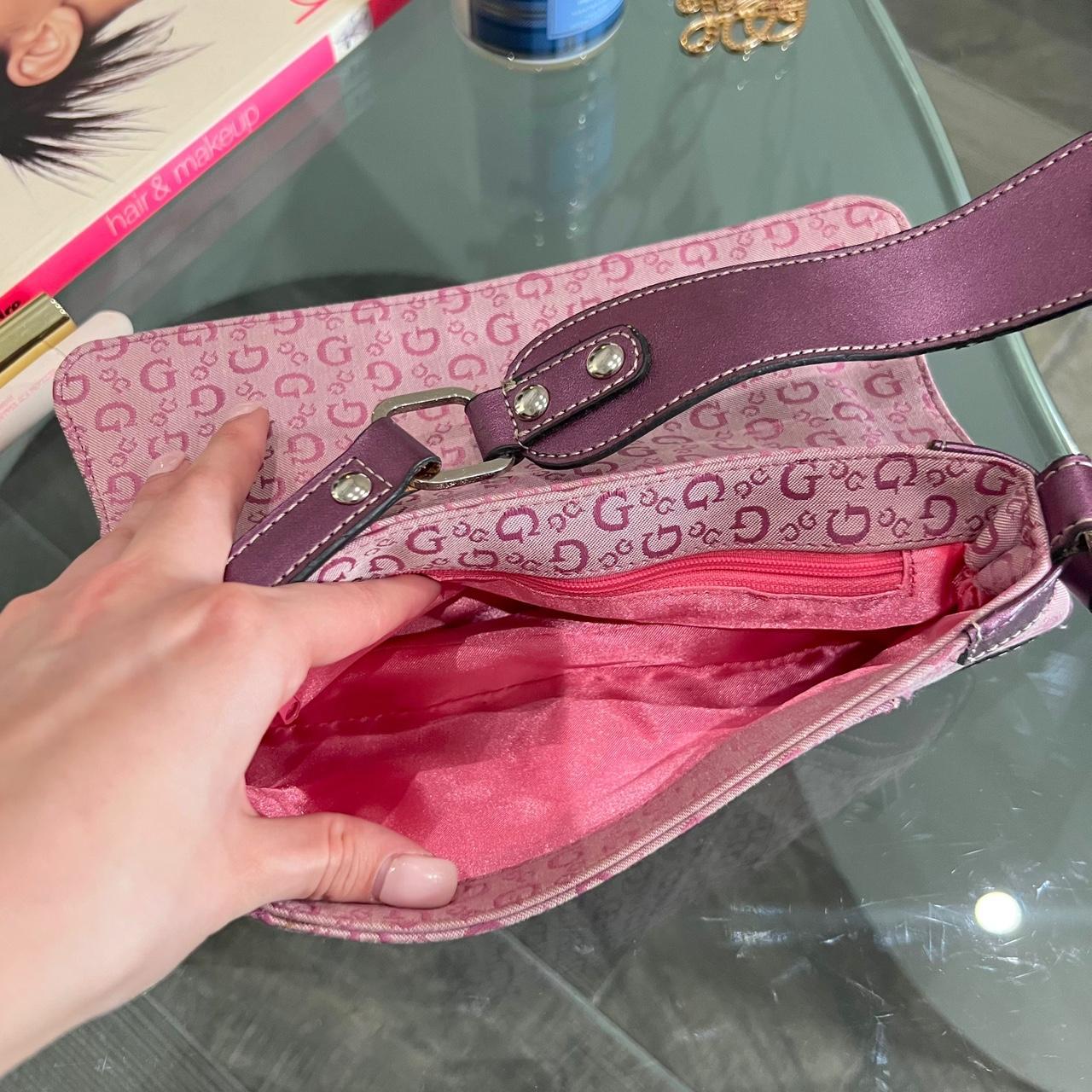 Guess Womens Pink And Purple Bag Depop 8790