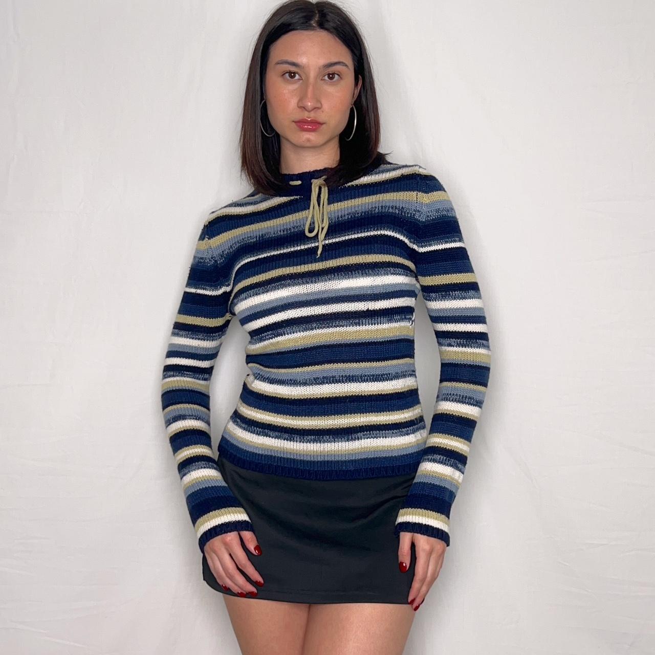 🧸🦋VINTAGE STRIPED SWEATER🧸🦋 - Vintage 90s / Early... - Depop