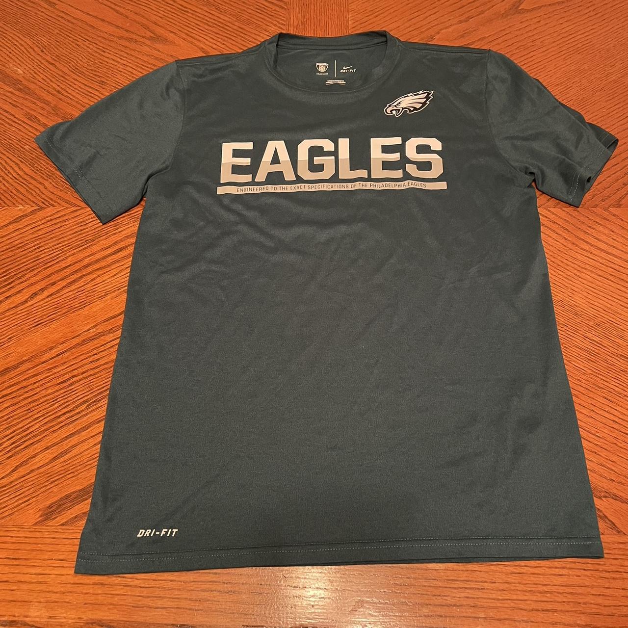 Philadelphia Eagles Dri Fit Workout T Shirt Color: - Depop