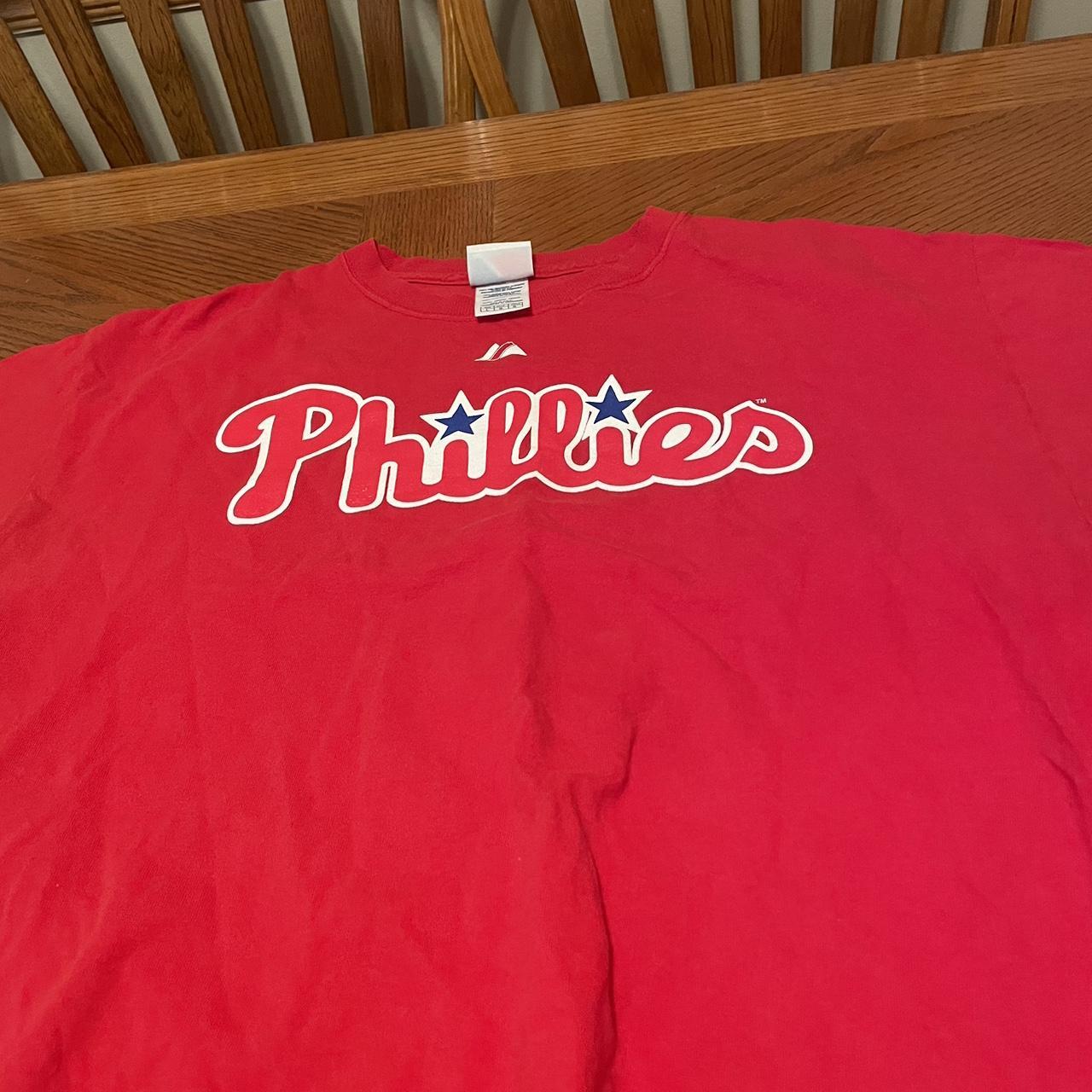 Philadelphia Phillies Ryan Howard Majestic Jersey - Depop