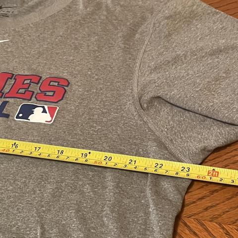 Nike Phillies Tshirt Dri-fit Size large No - Depop