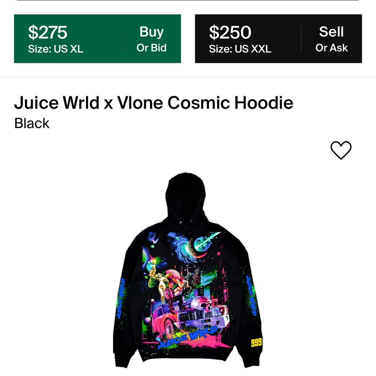 Juice WRLD 2024 x VLONE Cosmic Hoodie