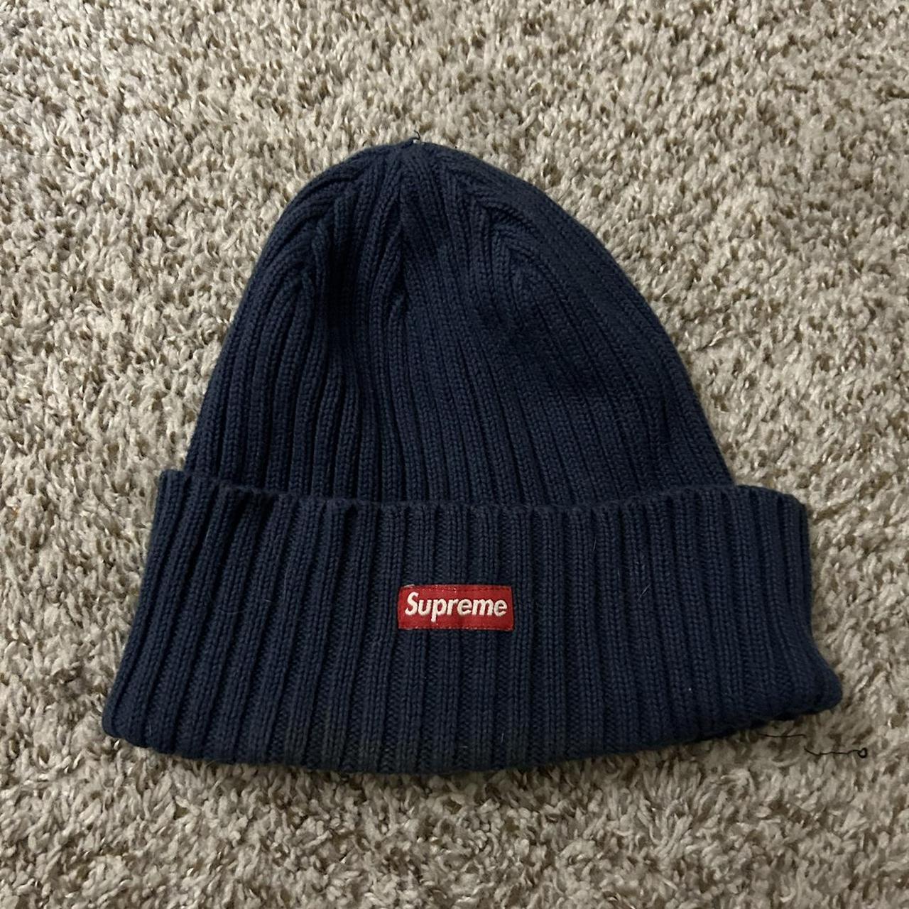 Supreme Beanie -Worn a few times but in great... - Depop