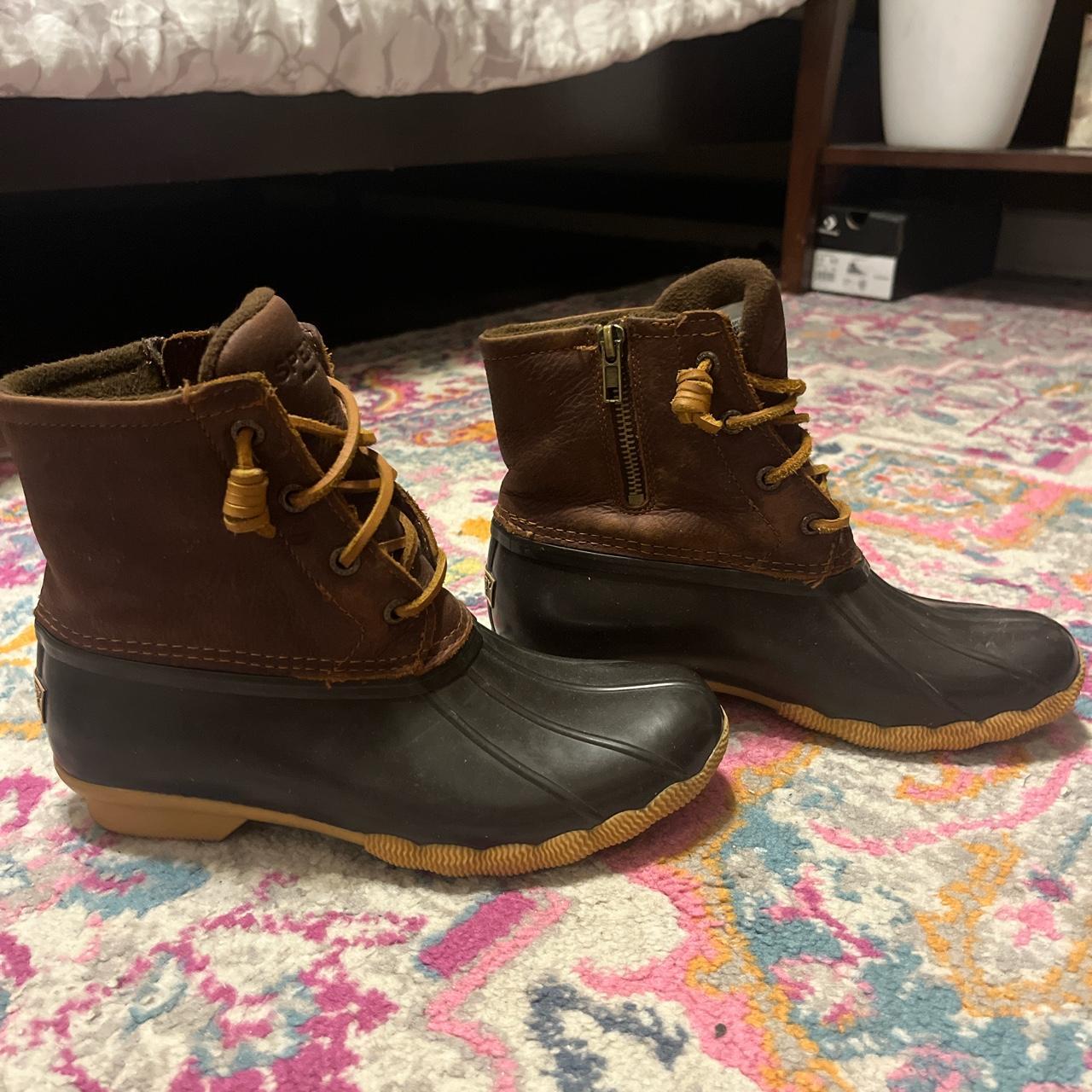 sperry duck boots women's sale