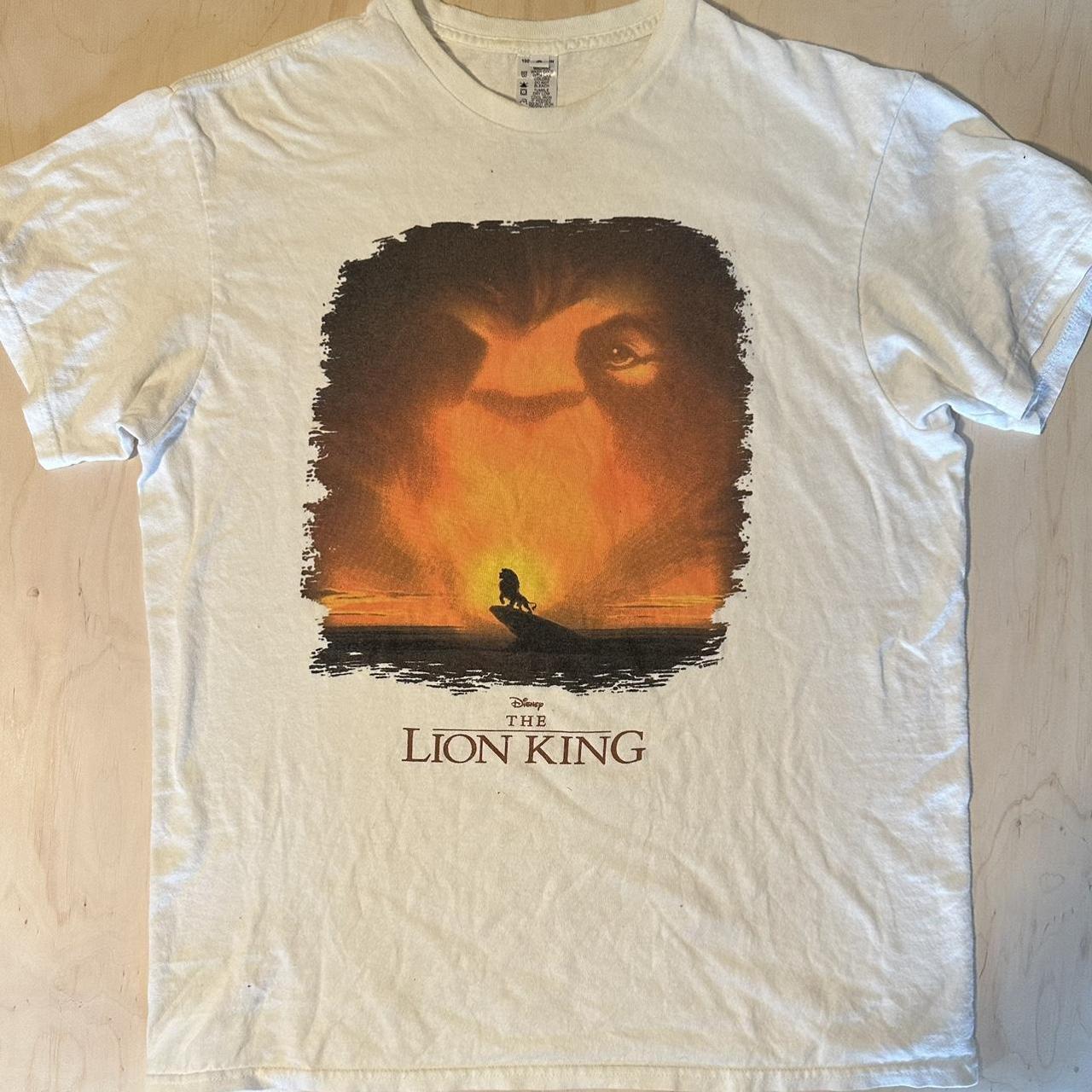 vintage lion king tee!! served me well for a few... - Depop