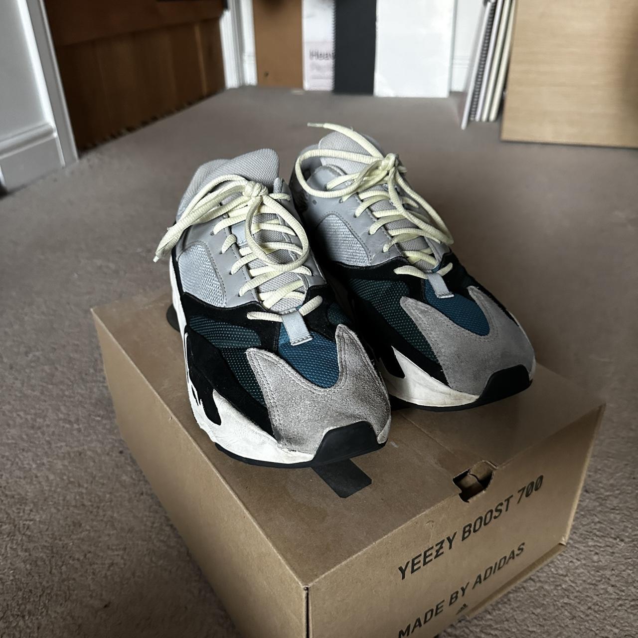 wearing yeezy wave runner