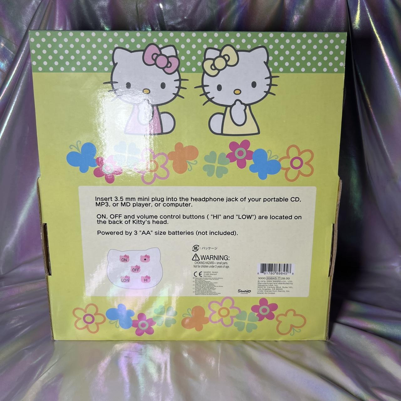 RARE VINTAGE 2004 HELLO KITTY + MIMMY PLUSH SPEAKERS | Depop