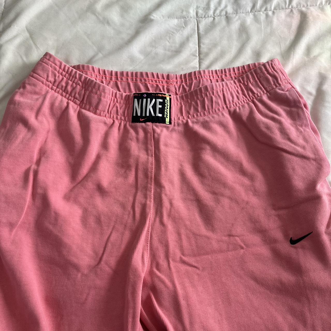 pink nike sweatpants men's